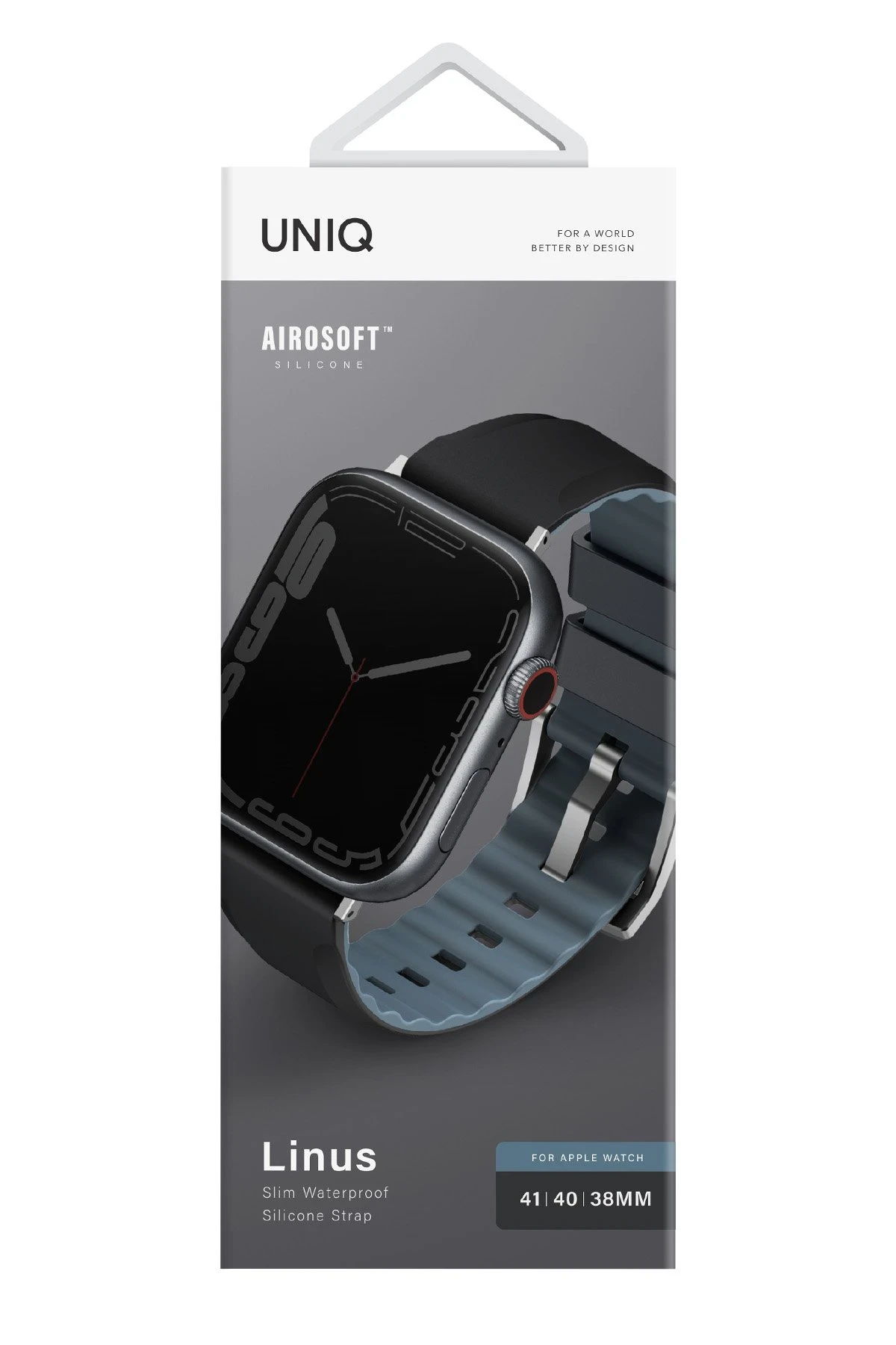 Uniq Watch 41mm Linus Airosoft Silikon Kordon