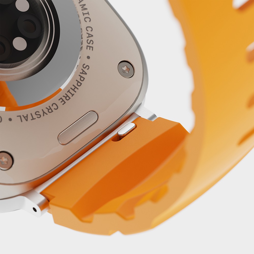 Apple Watch 7 45mm Zore KRD-143 Silikon Kordon