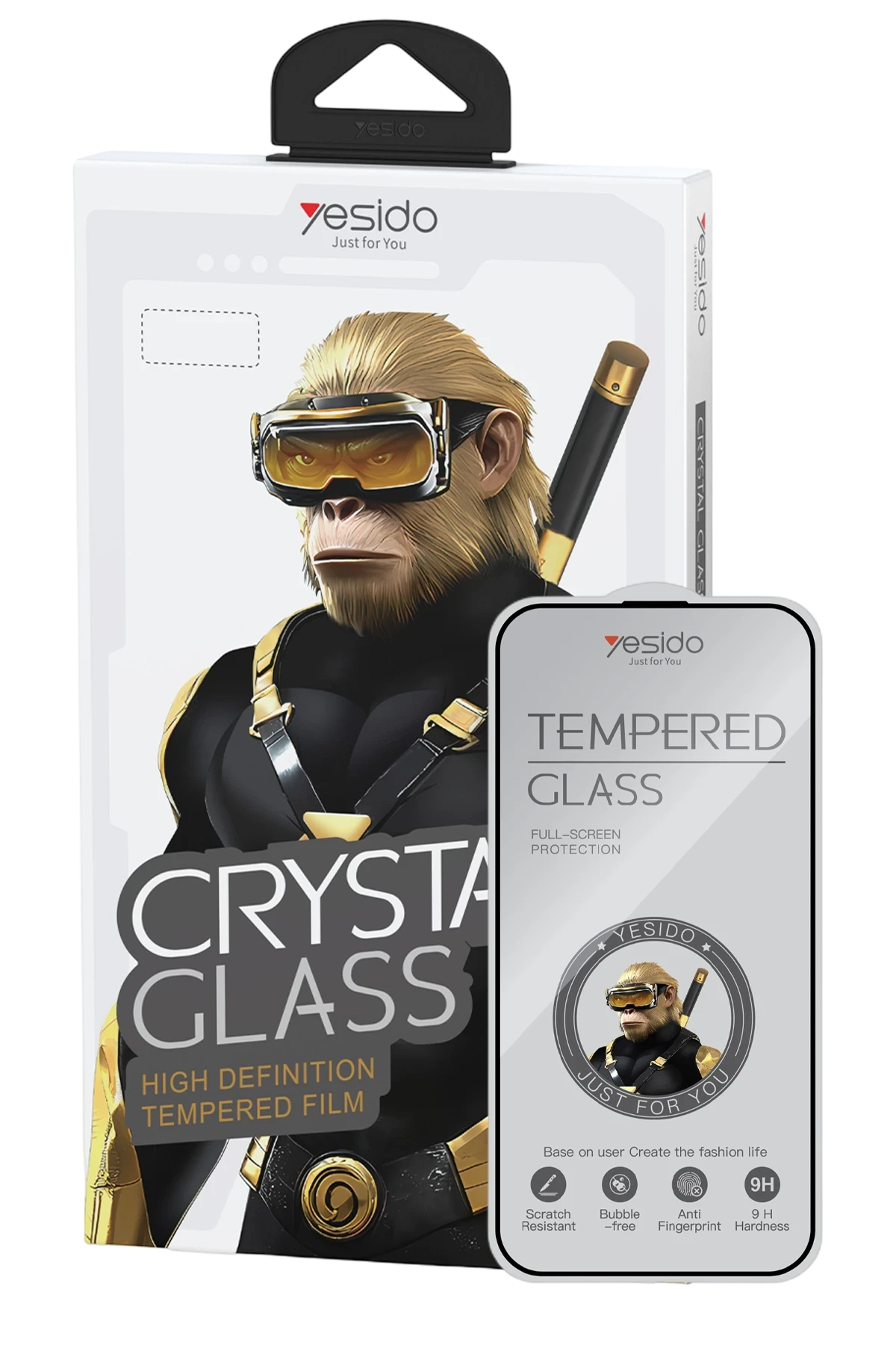 Yesido Apple iPhone 17 Pro TG26 Ultra Clear HD Cam Ekran Koruyucu