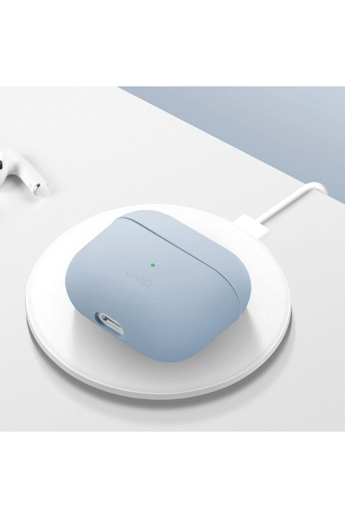Uniq Airpods 3 (3.nesil) Lino Silikon Kılıf