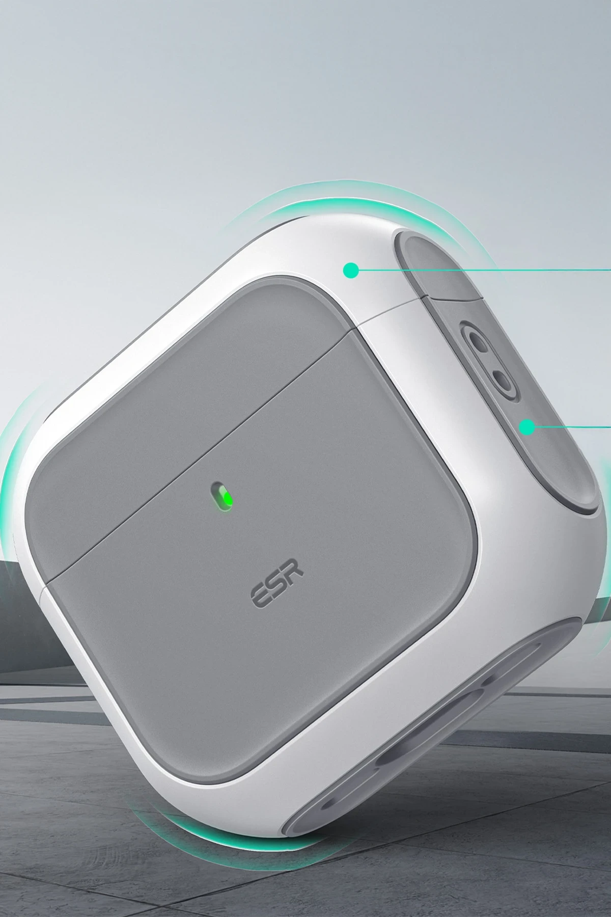 ESR Apple Airpods 4 (4.nesil) Orbit Hybrid Magsafe Şarj Destekli Kılıf