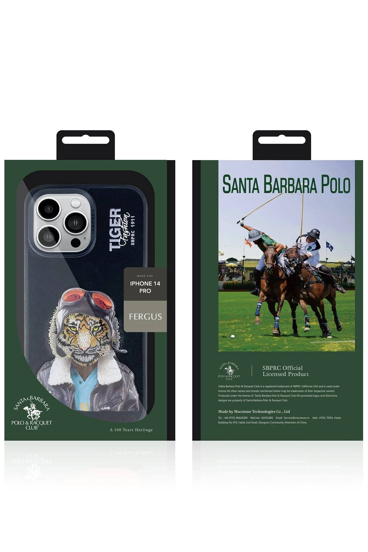 Santa Barbara Polo Racquet Club iPhone 14 Pro Max Fergus Kapak