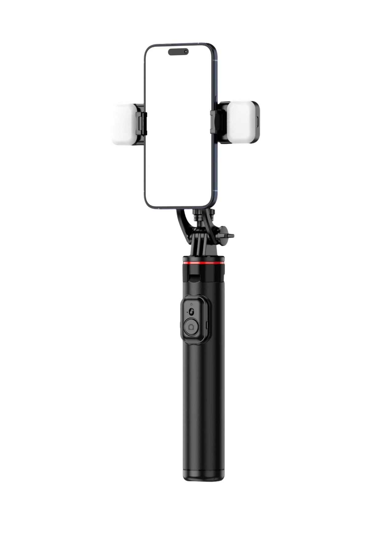 Keephone KP-LA01 Selfy 360 Derece Ayarlanabilir Led Işıklı 133.5cm BT Selfie Çubuğu
