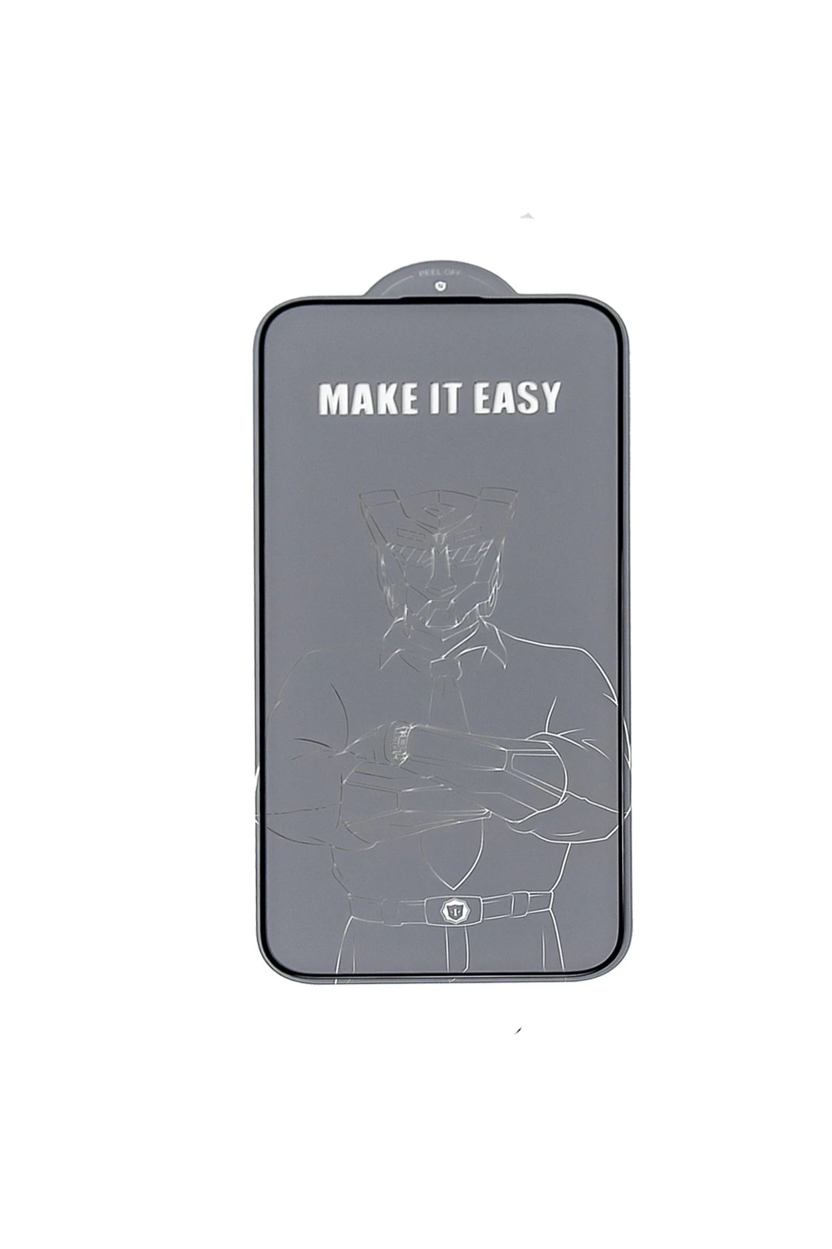 URR iPhone 15 Pro 2.5D Antistatik Silkscreen Cam Ekran Koruyucu