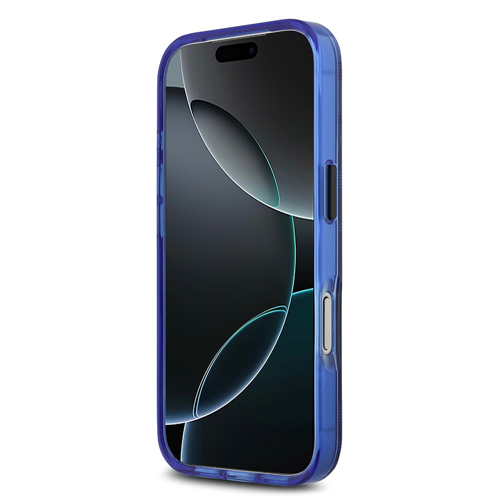 Apple iPhone 17 Pro Kılıf BMW Orjinal Lisanslı M-safe Şarj Özellikli Metal Kamera Butonlu Yatay Şeritli M Dizayn Kapak