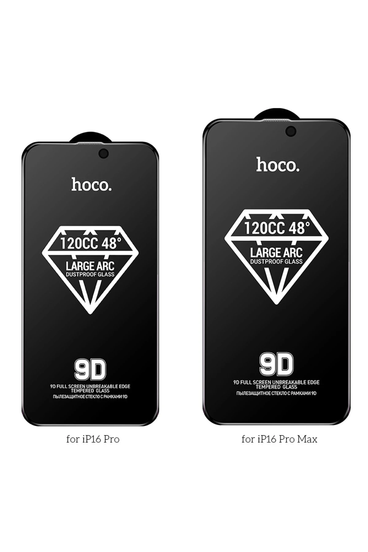 Hoco. iPhone 16 Pro Max 9D Dustproof Hayalet Cam Ekran Koruyucu