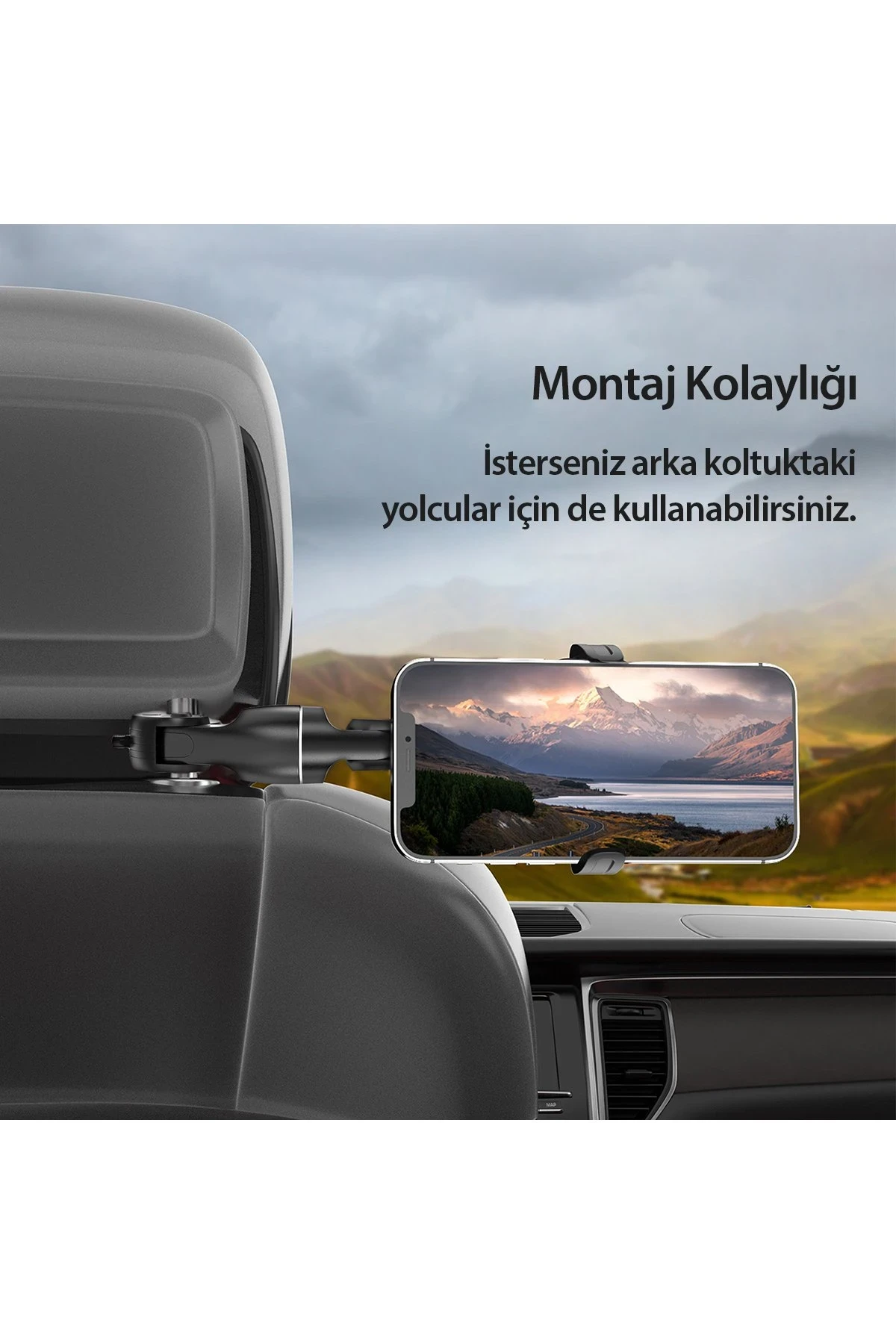 Earldom EH178 Ayarlanabilir Klipsli Telefon Tutucu