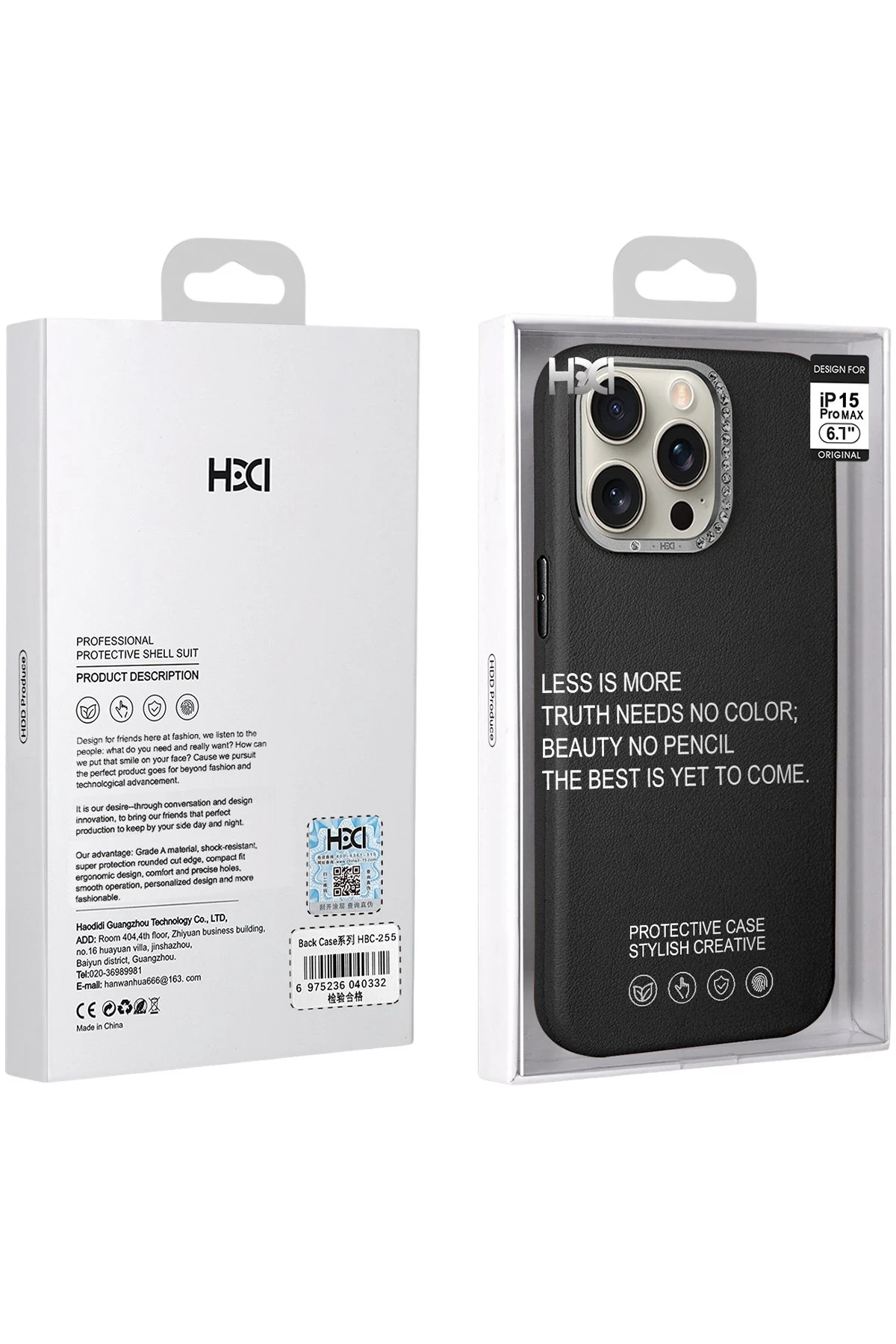 HDD iPhone 15 Pro Max HBC-255 Viyana Kapak