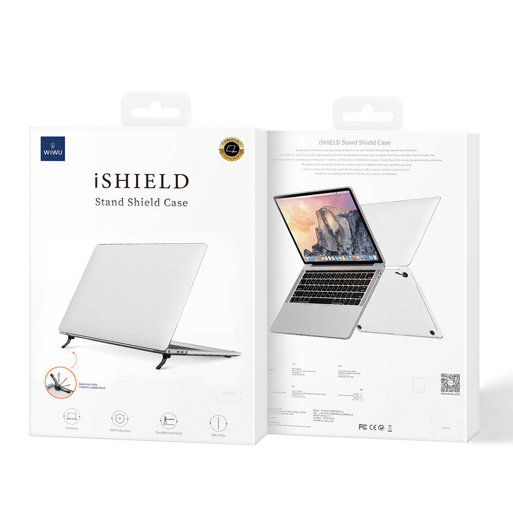 Apple Macbook 13.3" Air 2020 Wiwu Macbook iShield Standlı Shield Kapak