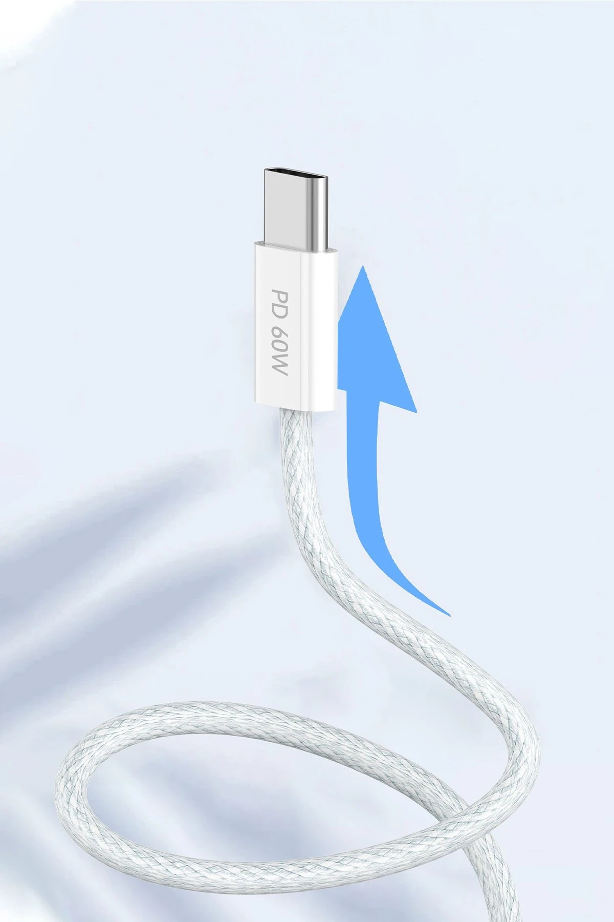 Earldom EC-190CC 1M 60W Type-C to Type-C PD Hızlı Şarj Kablosu