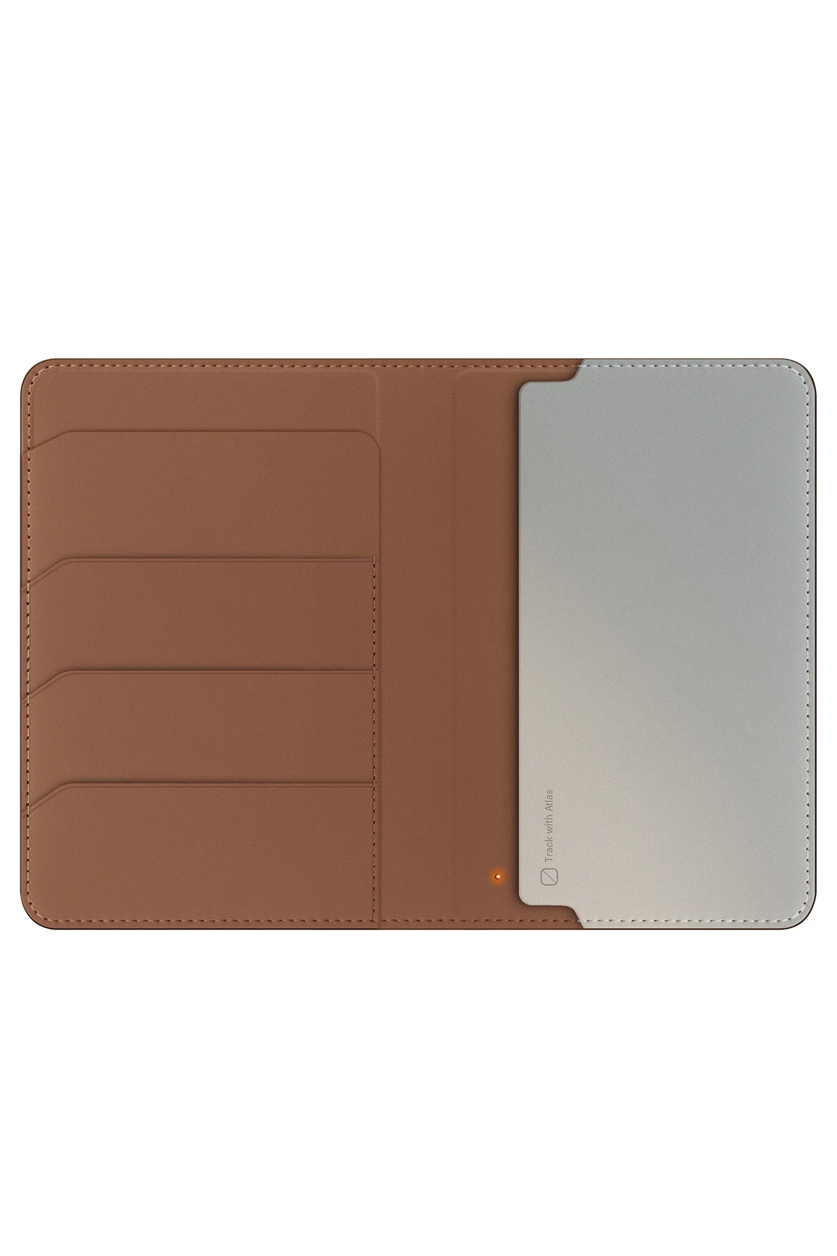 Uniq Belmont RFID-Block Apple Find My Özellikli Vegan Deri Kart ve Pasaport Tutucu