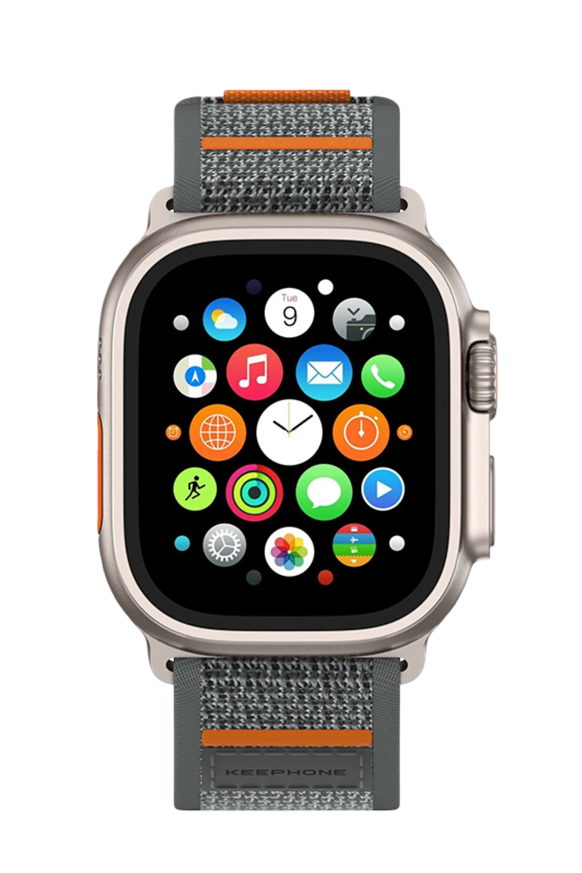 Keephone Apple Watch Ultra 2 49mm Musse Kumaş Kordon
