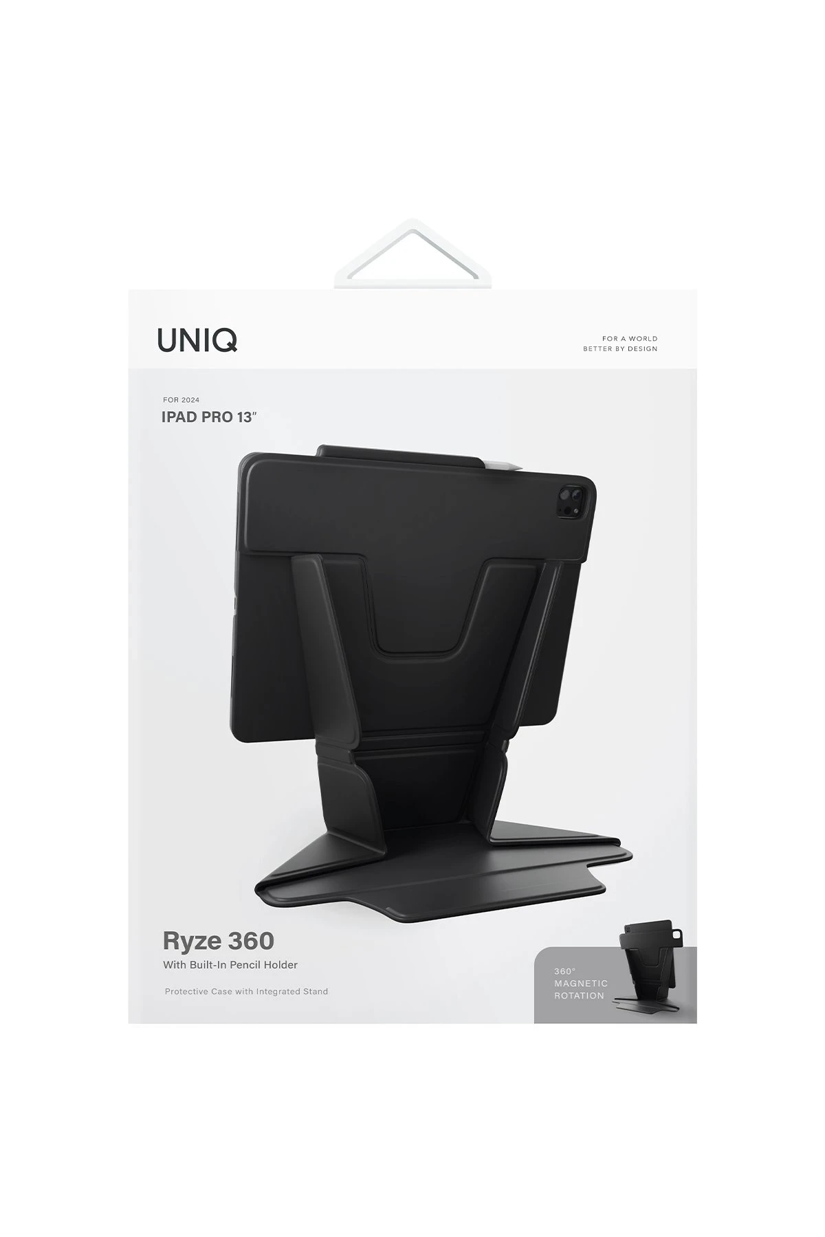 Uniq iPad Pro 13 (2024) Ryze Standlı Katlanabilir Tablet Kapak
