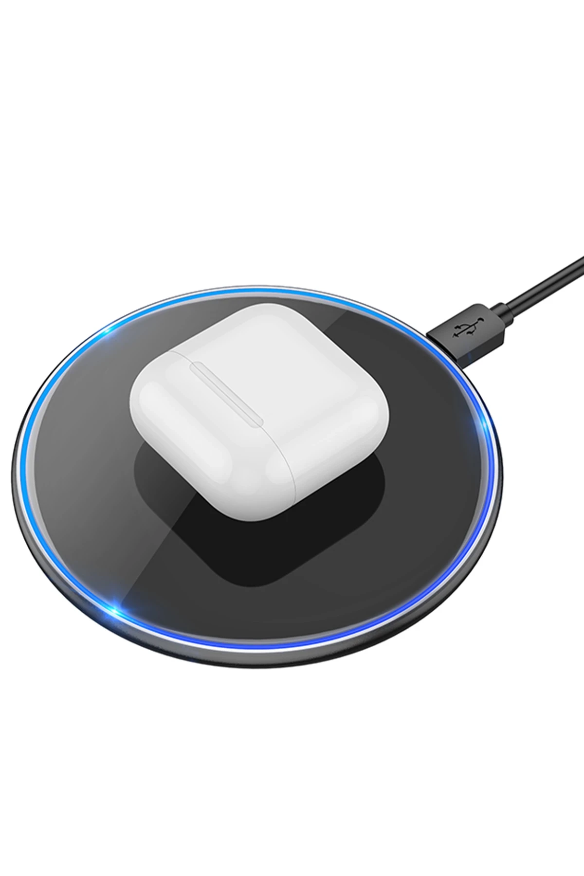 Hoco. CW6 Pro Easy 15W 1M Kablosuz Magsafe Şarj Cihazı