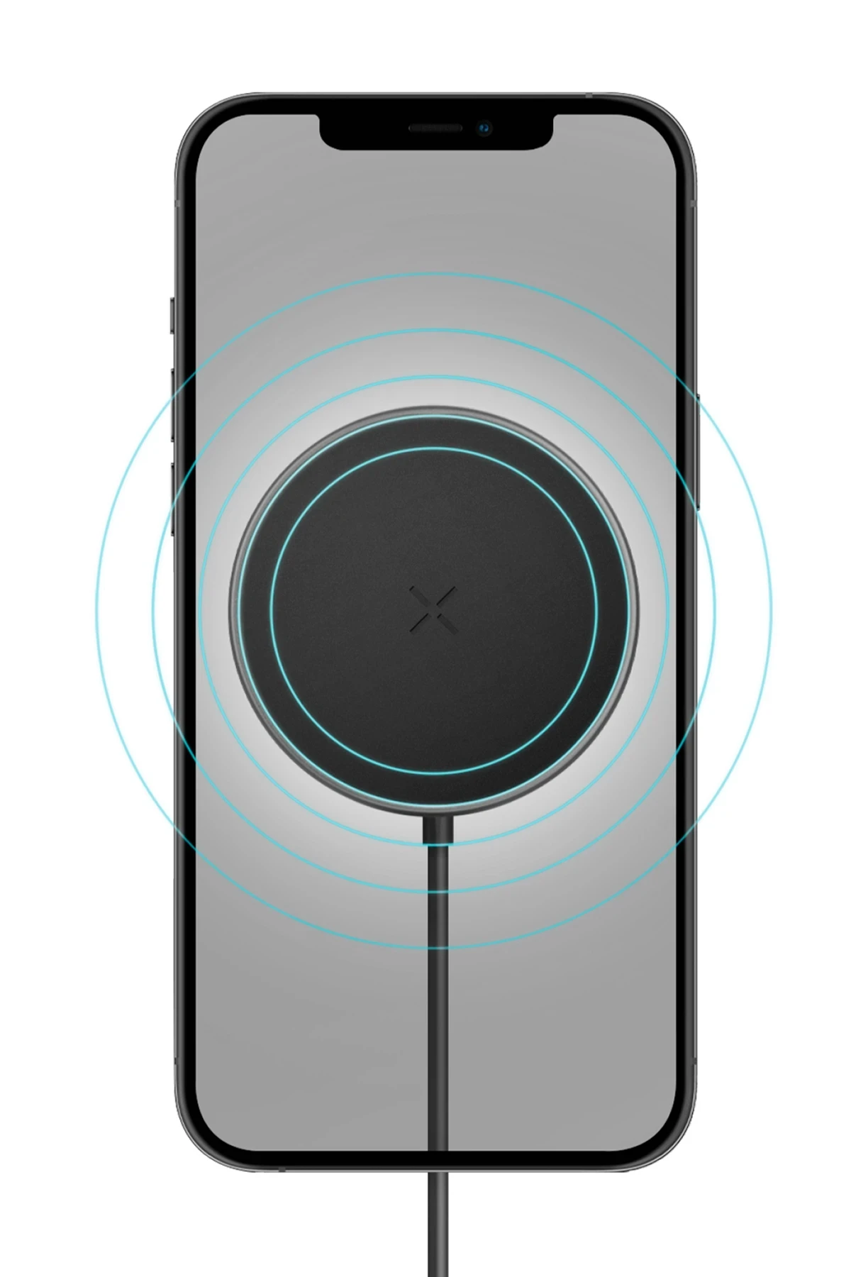 Energea MagDrive 2in1 Izgara Klipsli ve Vantuzlu 15W Kablosuz Şarjlı Manyetik Magsafe Araç Tutucu