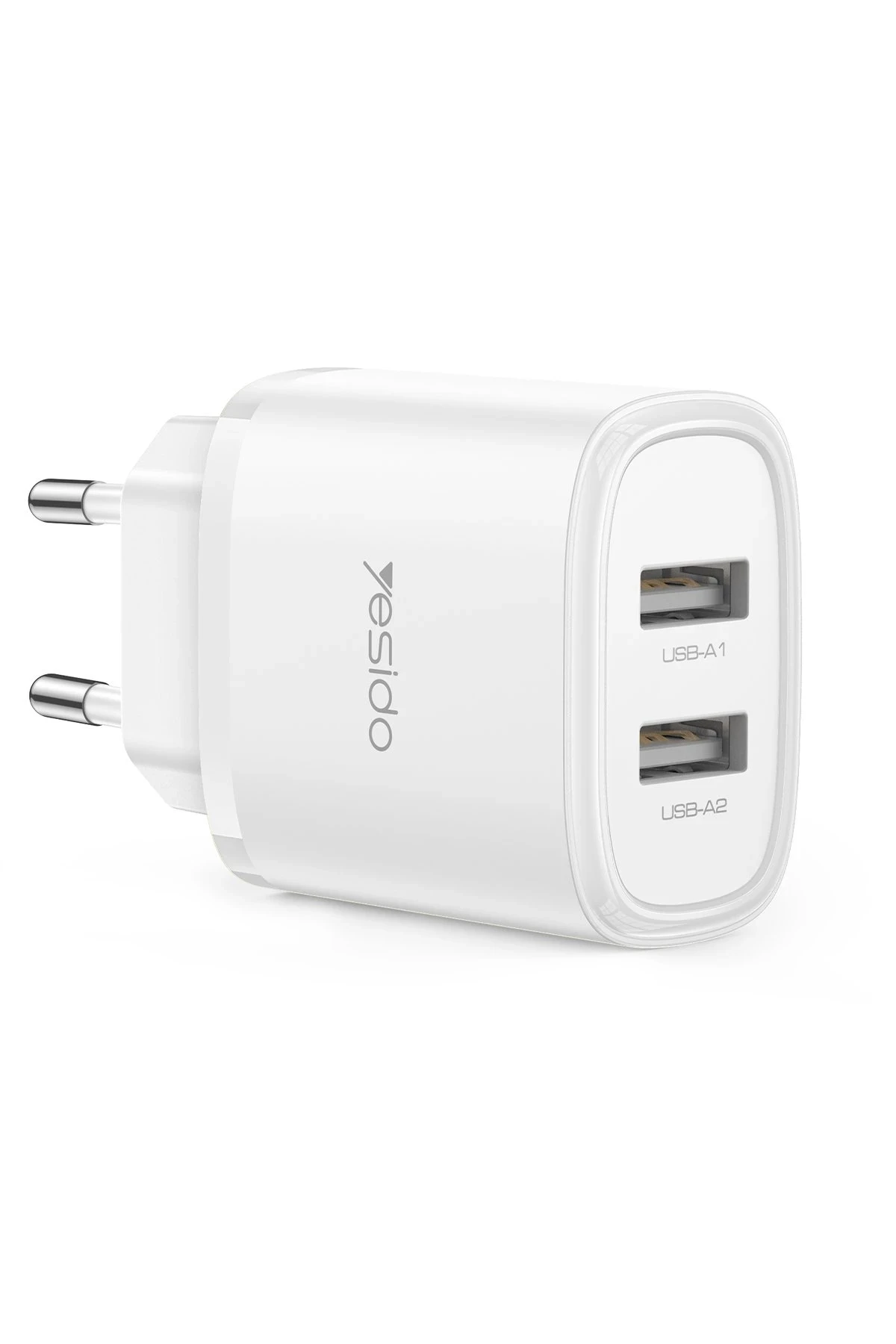 Yesido YC72 2 Adet 12W USB Çıkışlı Hızlı Şarj Cihazı