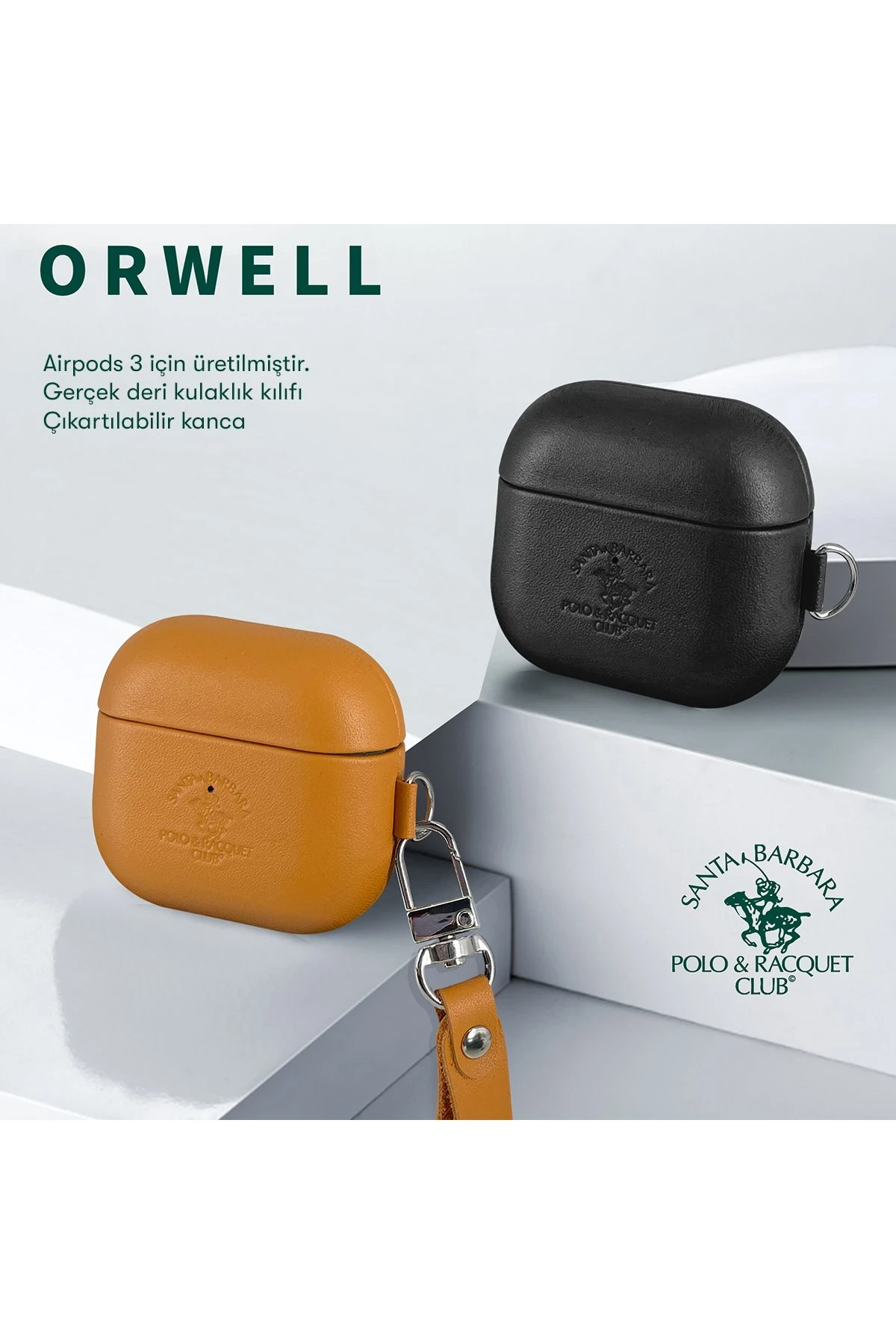 Santa Barbara Polo Racquet Club Airpods 3 (3.nesil) Orwell Kılıf