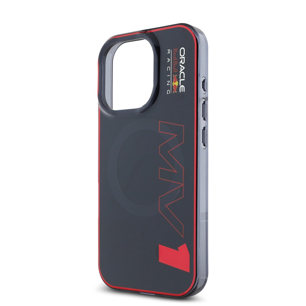 Apple iPhone 15 Pro Max Kılıf Redbull Orjinal Lisanslı M-safe Şarj Özellikli Çift Katmanlı Sert PC Büyük Boy MV Kapak