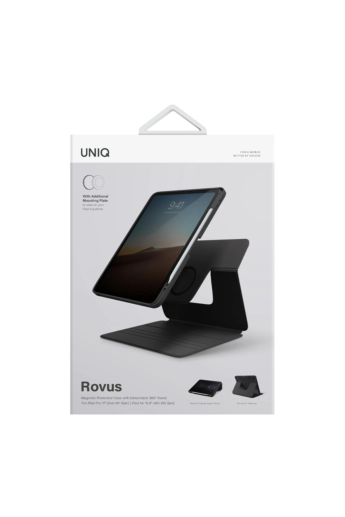 Uniq iPad Pro 11 (2022) Rovus 360 Manyetik Tablet Kapak