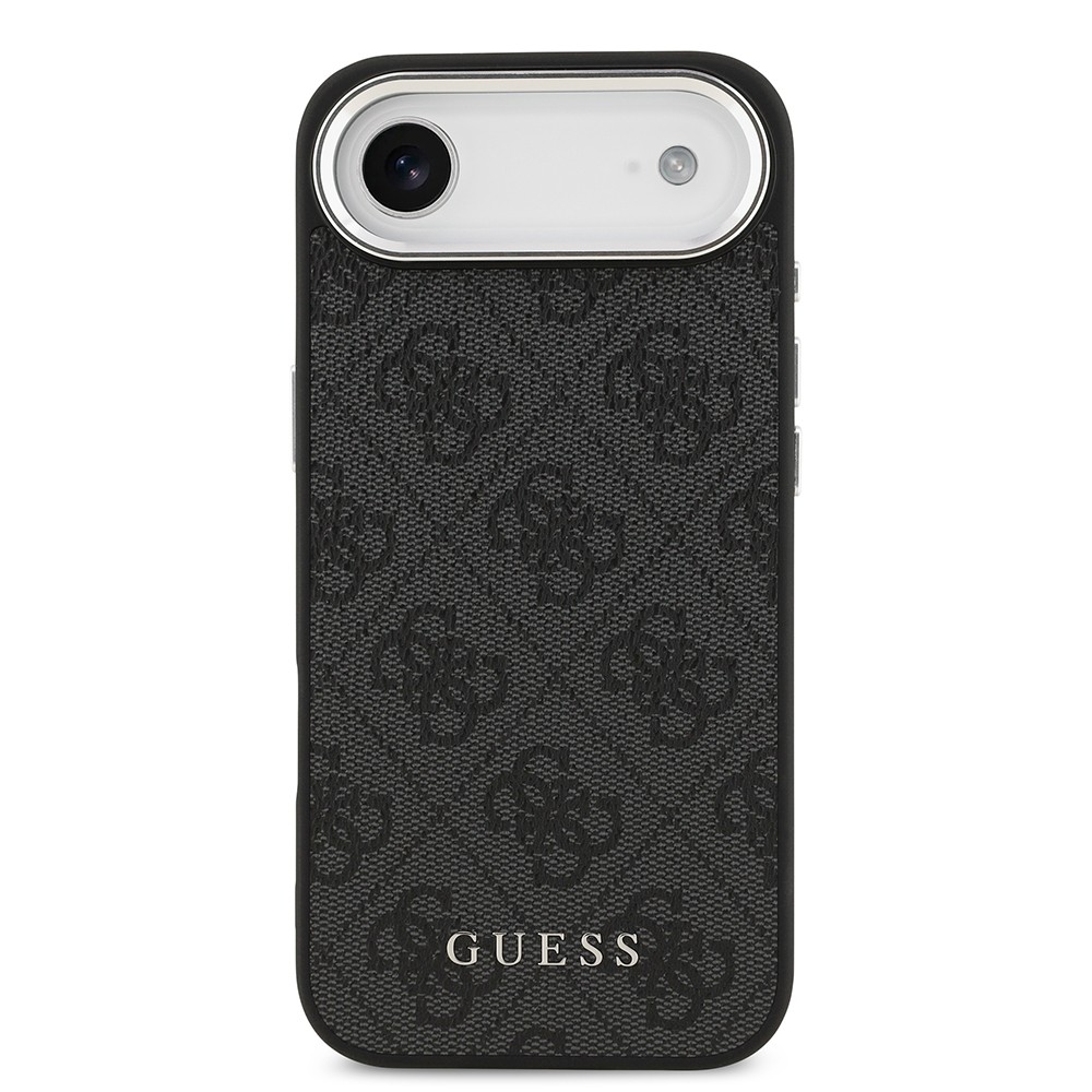 Apple iPhone 17 Air Kılıf Guess Orjinal Lisanslı M-safe Şarj Özellikli 4G Klasik Yazı Logolu Kapak