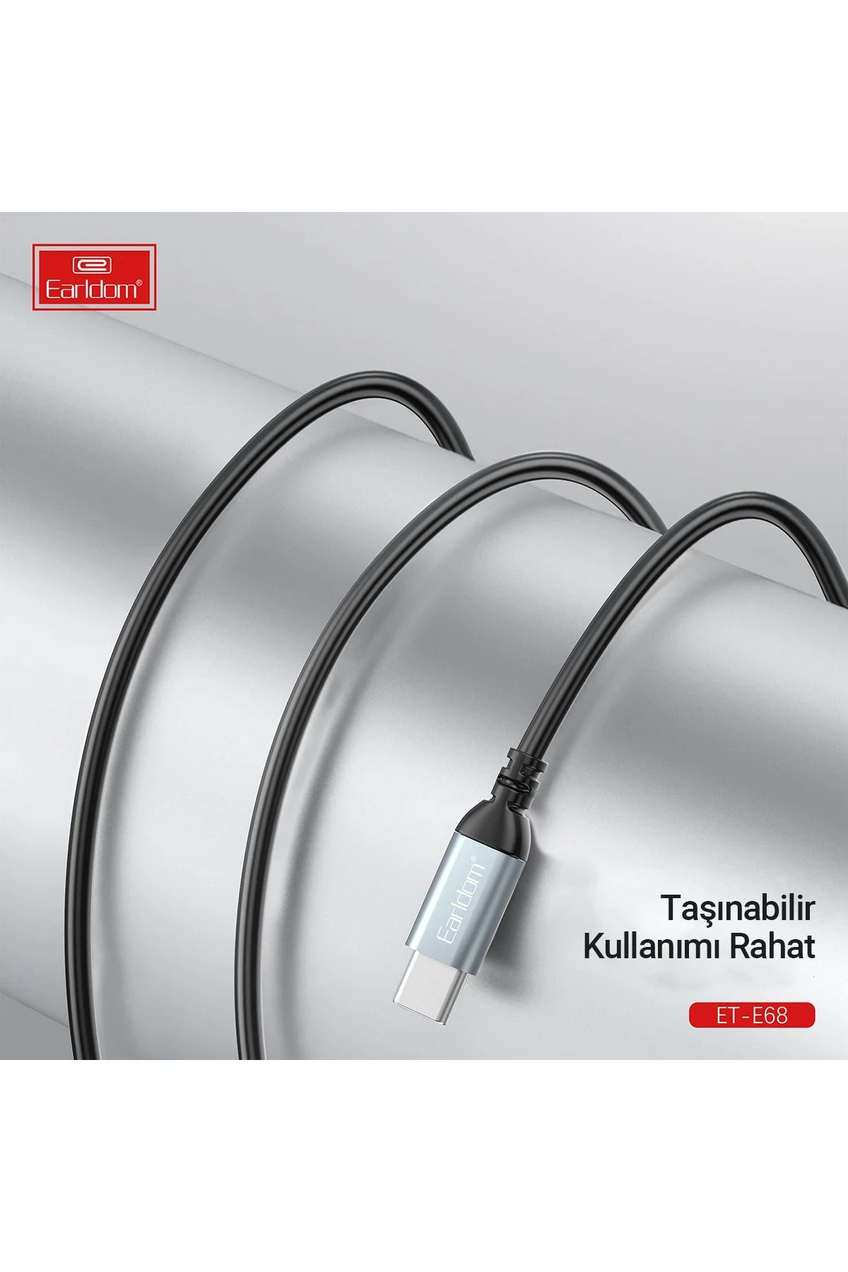 Earldom E68 Type-C Kablolu Kulaklık