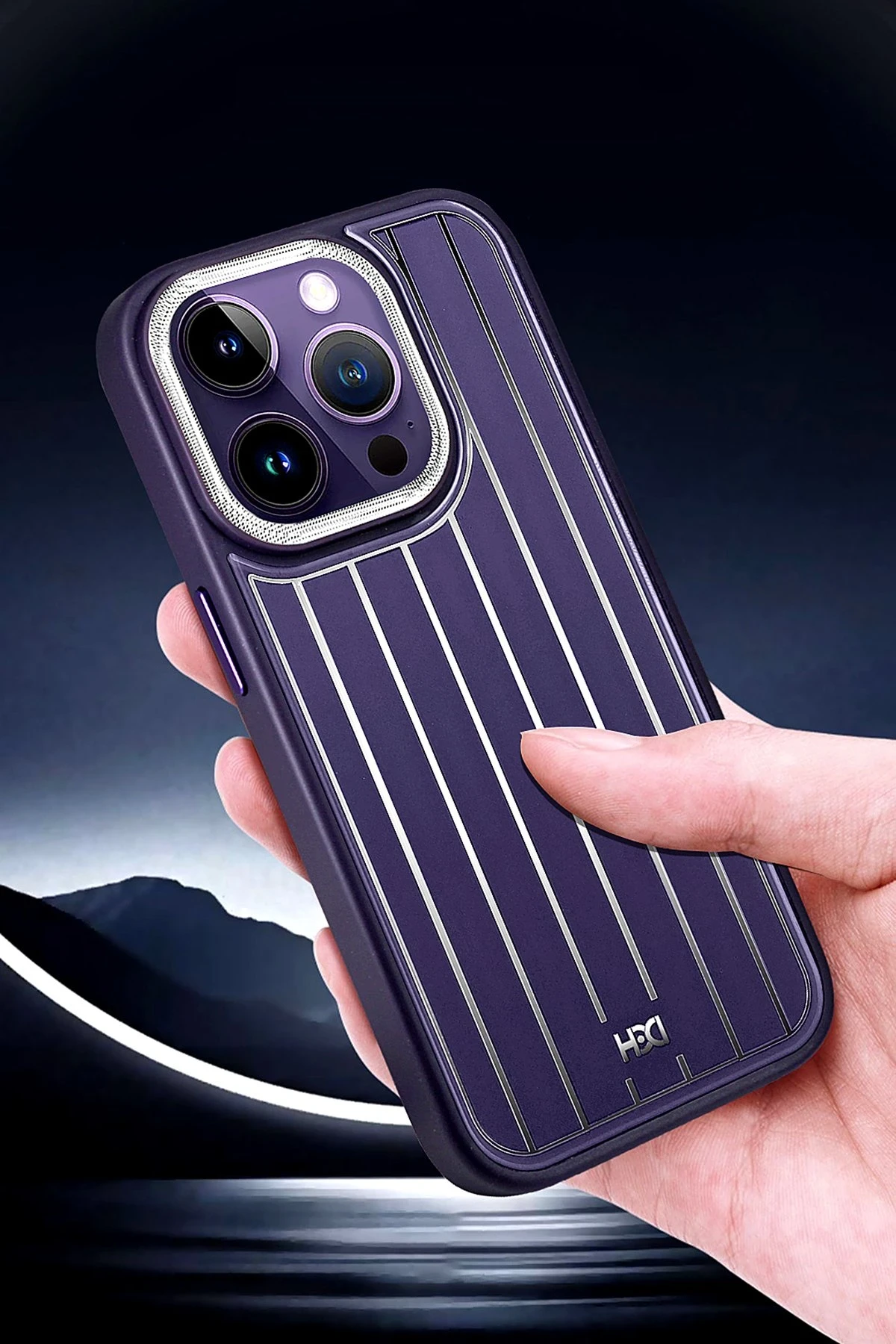 HDD iPhone 14 Pro Max Kılıf HBC-190 Kolaj Kapak