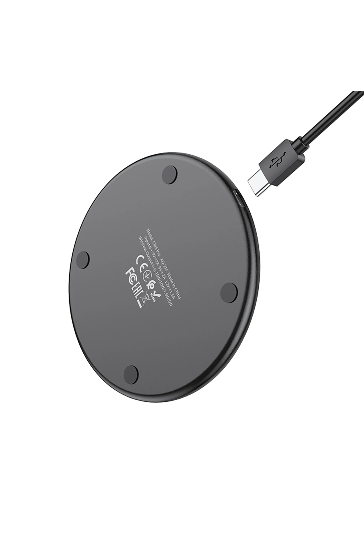 Hoco. CW6 Pro Easy 15W 1M Kablosuz Magsafe Şarj Cihazı
