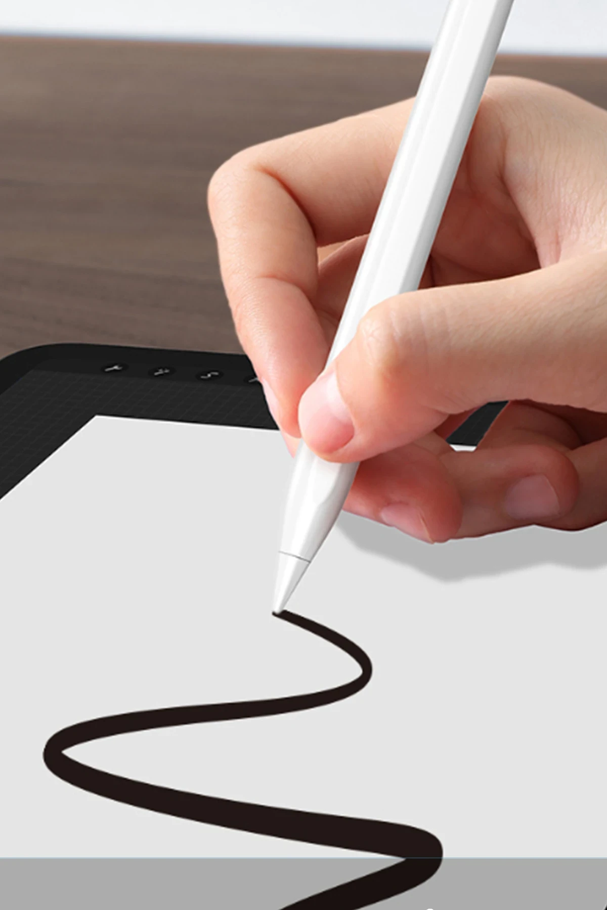 Keephone IPEN-03 iPad Uyumlu Magsafe Şarj Destekli Dokunmatik Stylus Pen Kalem