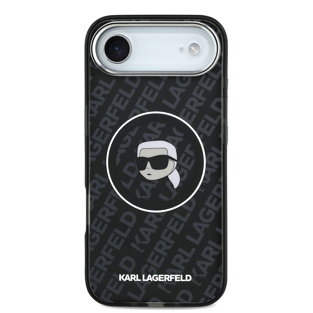 Apple iPhone 17 Air Kılıf Karl Lagerfeld Orjinal Lisanslı IML Baskılı KL Heads Kapak