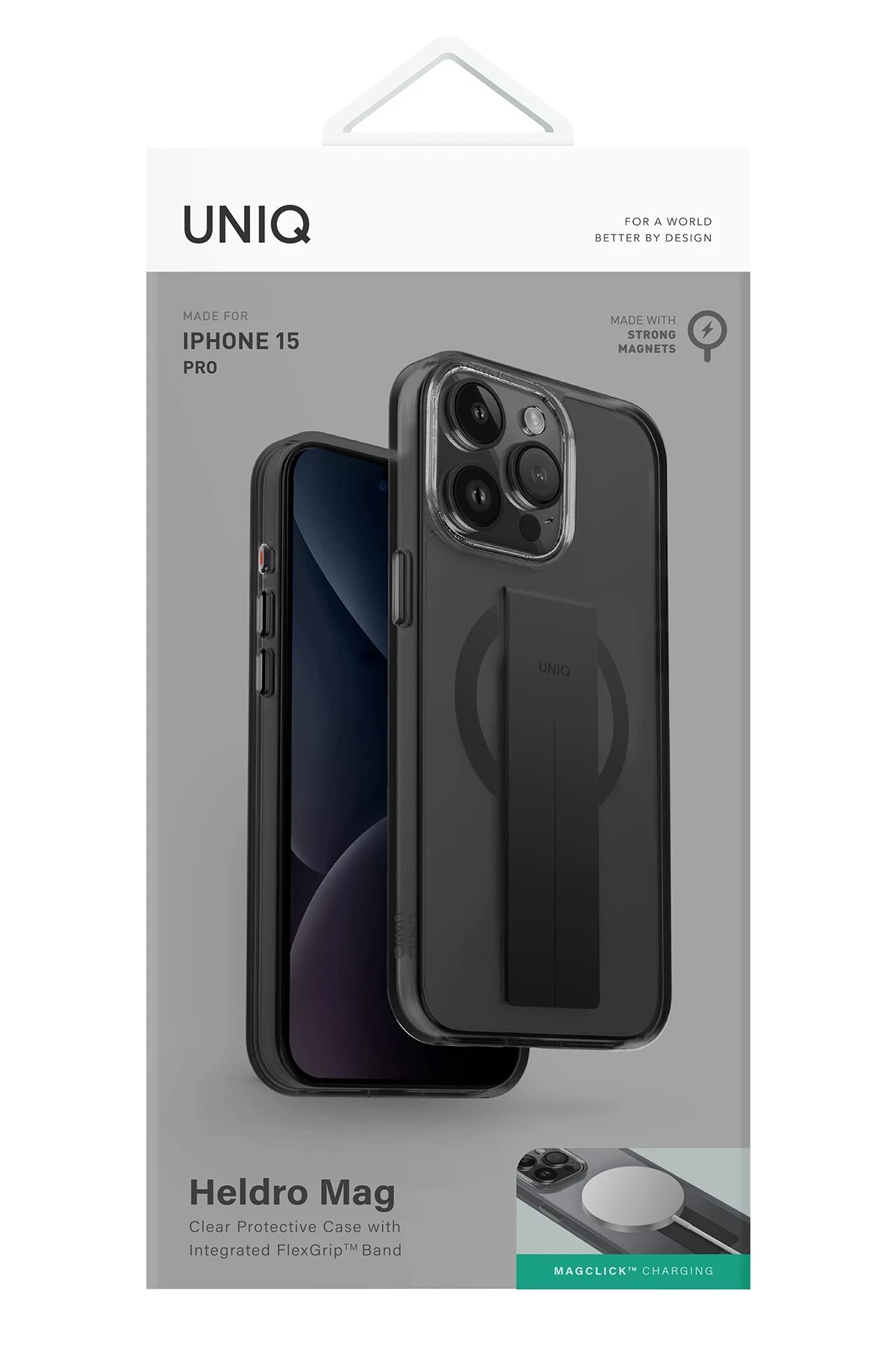 Uniq iPhone 15 Pro Max Heldro Magsafe Kapak