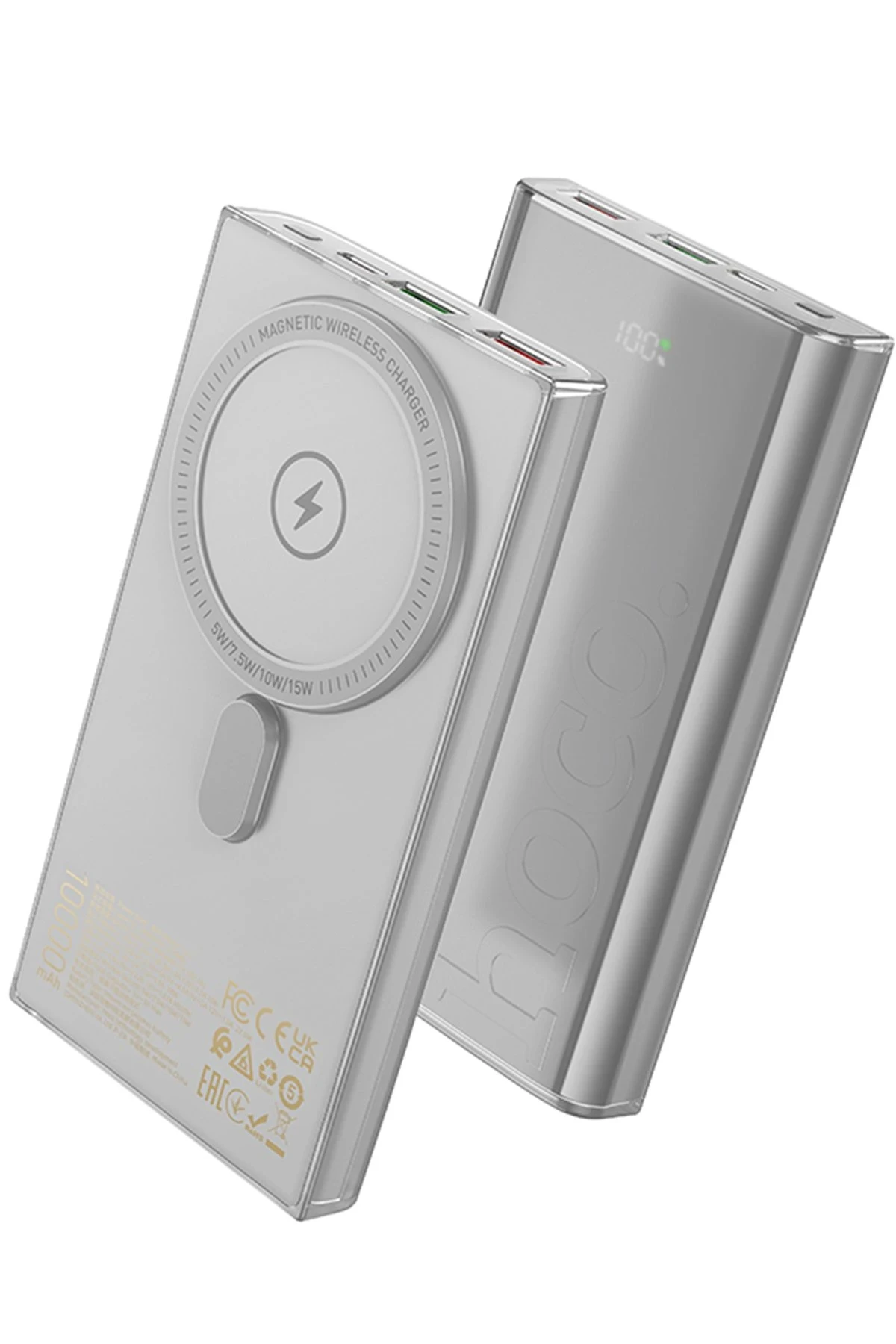 Hoco. Q22 Taurus 22.5W PD 20W Magsafe Dijital Ekranlı Powerbank