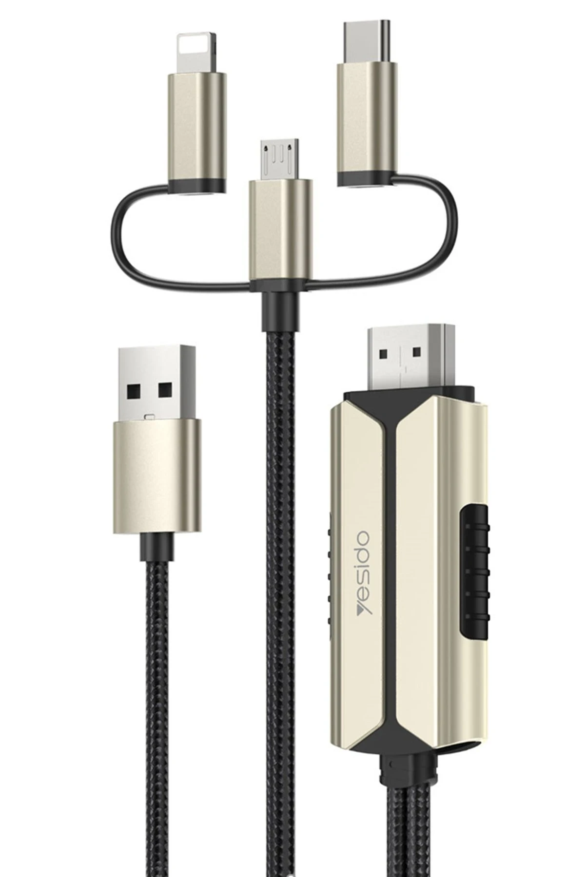 Yesido HM14 2m FHD 3in1 to HDMI Kablo