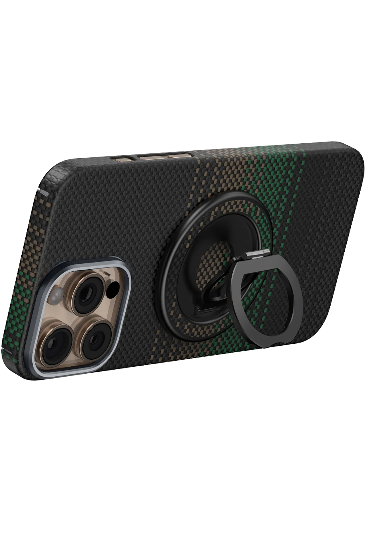 Keephone Kevlar Grip 360 Manyetik Magsafe Kickstand Yüzük