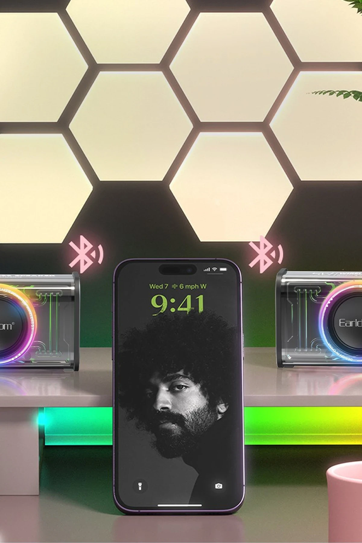 Earldom A31 RGB Işıklı Bluetooth 5.1 Kablosuz Hoparlör