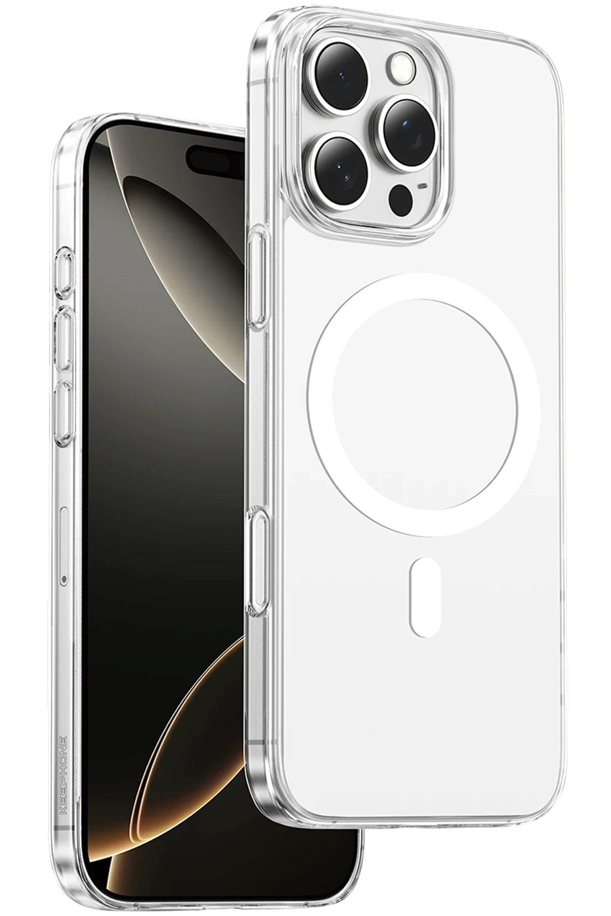 Keephone iPhone 16 Pro X-Crystal Slim Magsafe Kılıf