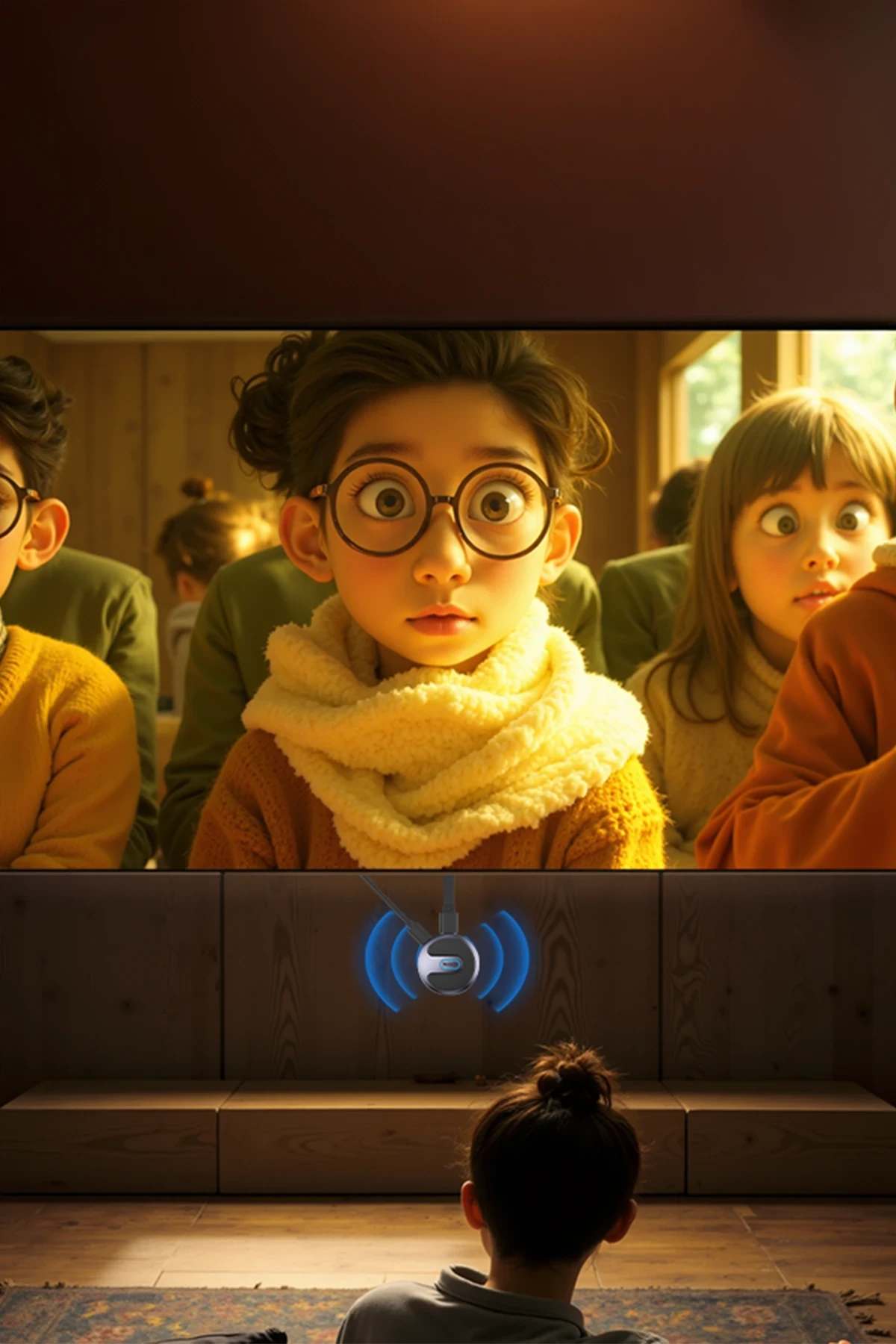 Yesido TV15 Tak Çalıştır 1080P Çift Kanal Wifi Kablosuz Ekran Yansıtma Cihazı