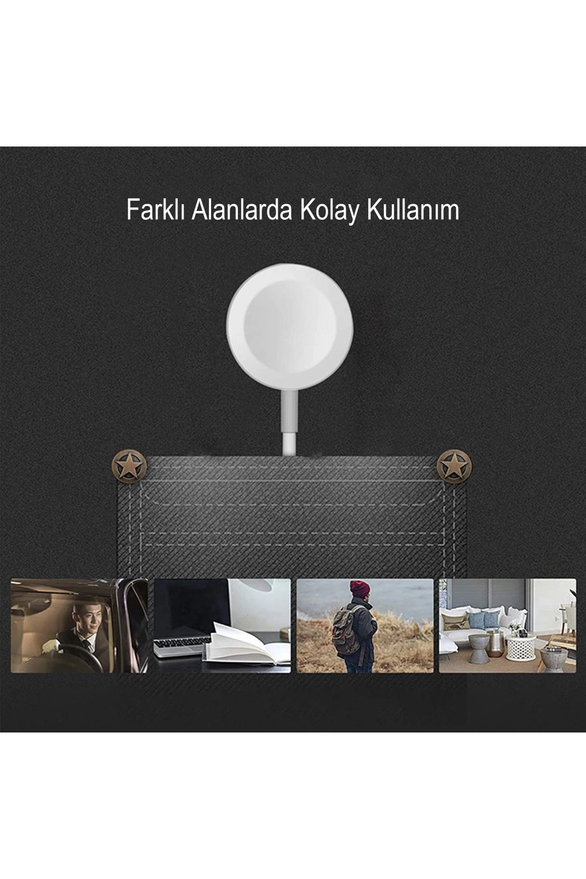 Earldom WC21 Apple Watch Kablosuz Şarj Cihazı