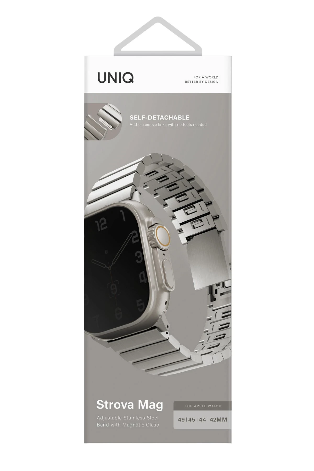 Uniq Watch Ultra 49mm Strova Mag Çelik Kordon