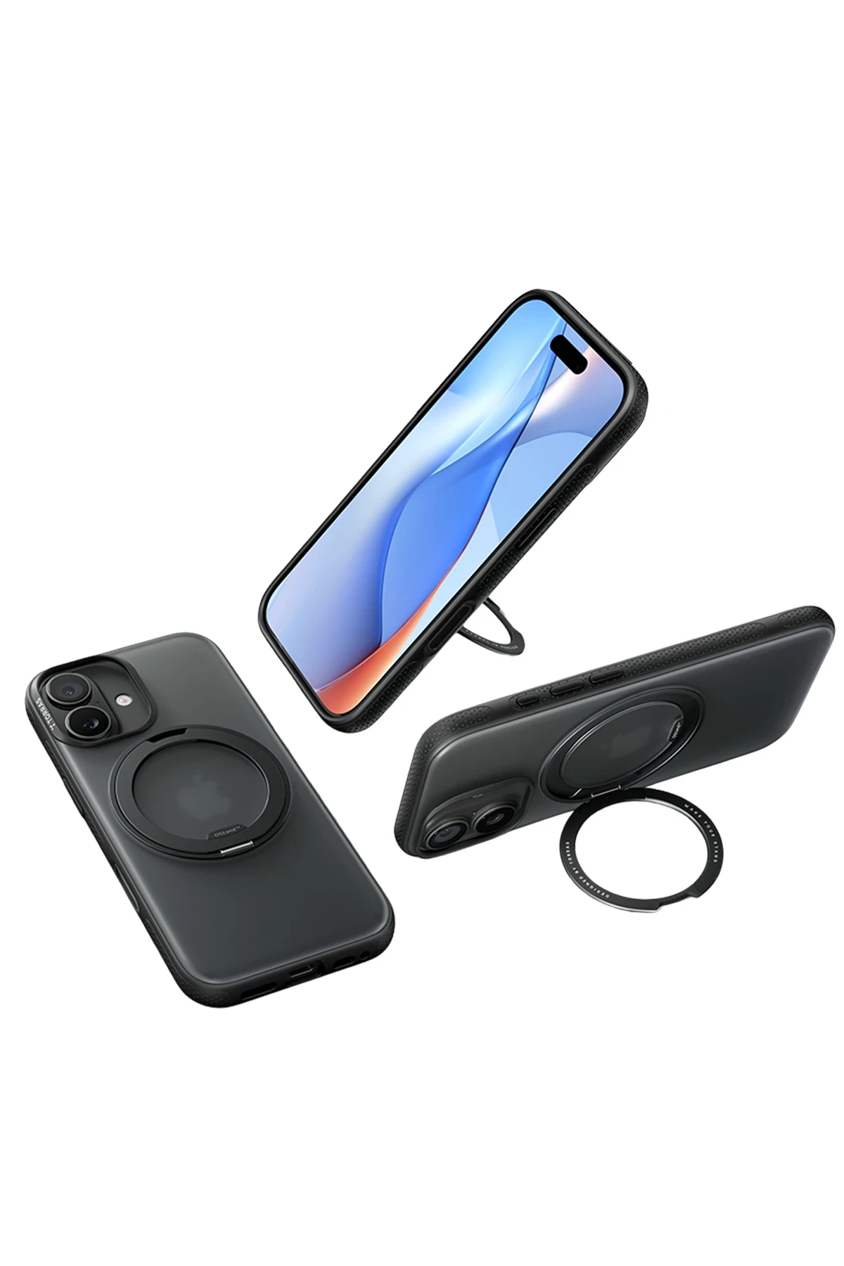 Torras Apple iPhone 17 O Stand R Fitness Serisi Magsafe Kılıf