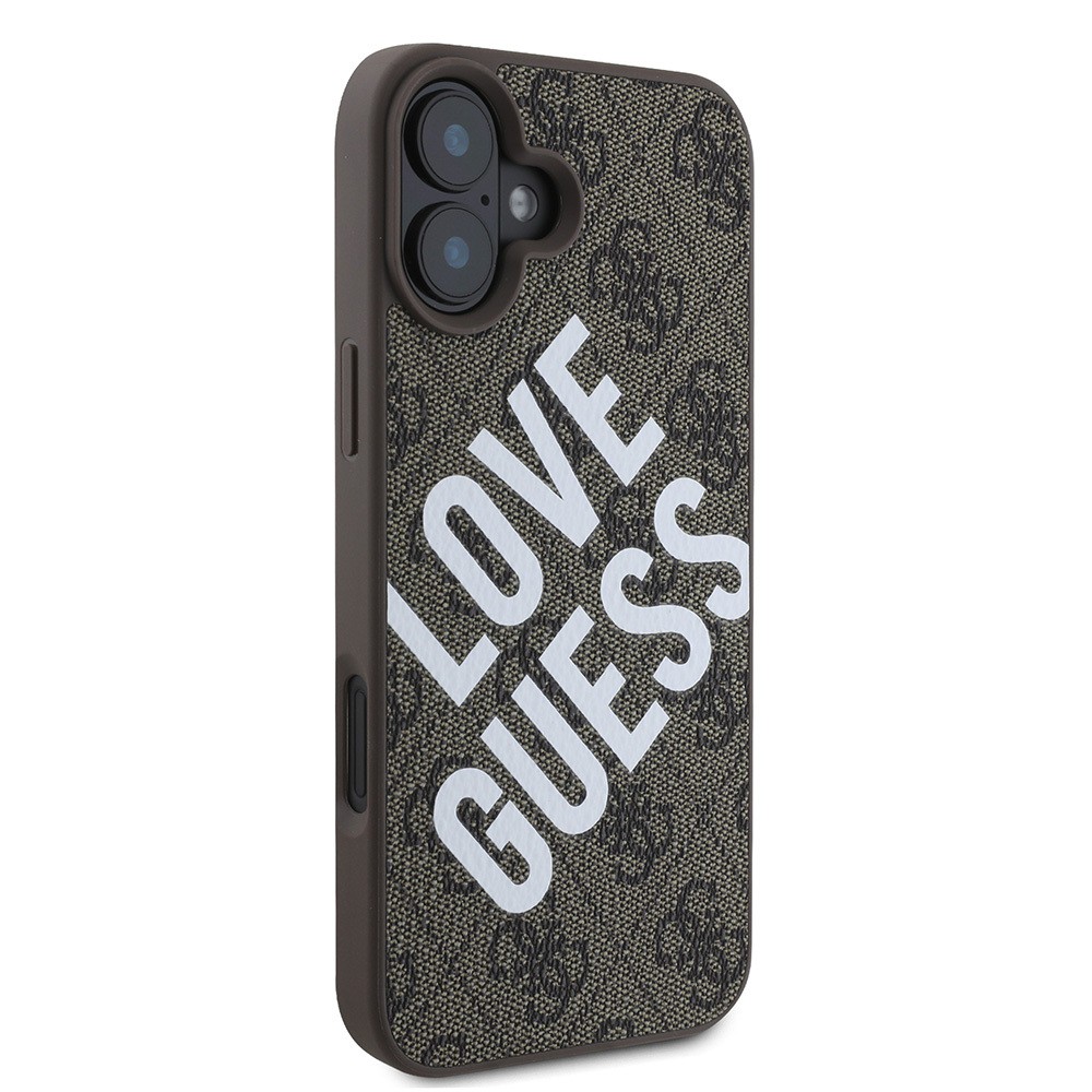 Apple iPhone 16 Kılıf Guess Orjinal Lisanslı Big Love Guess Kapak