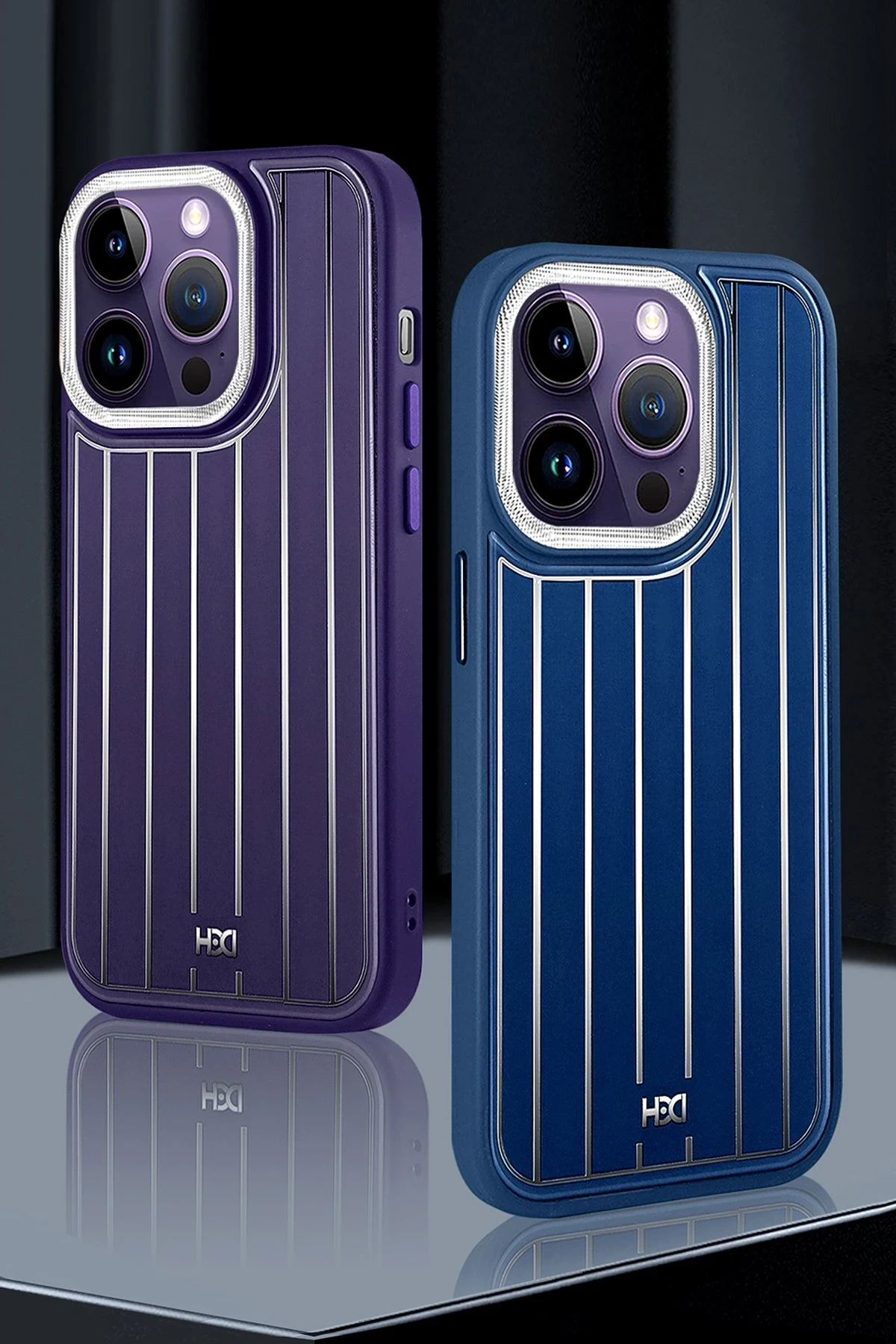 HDD iPhone 13 Pro Max Kılıf HBC-190 Kolaj Kapak