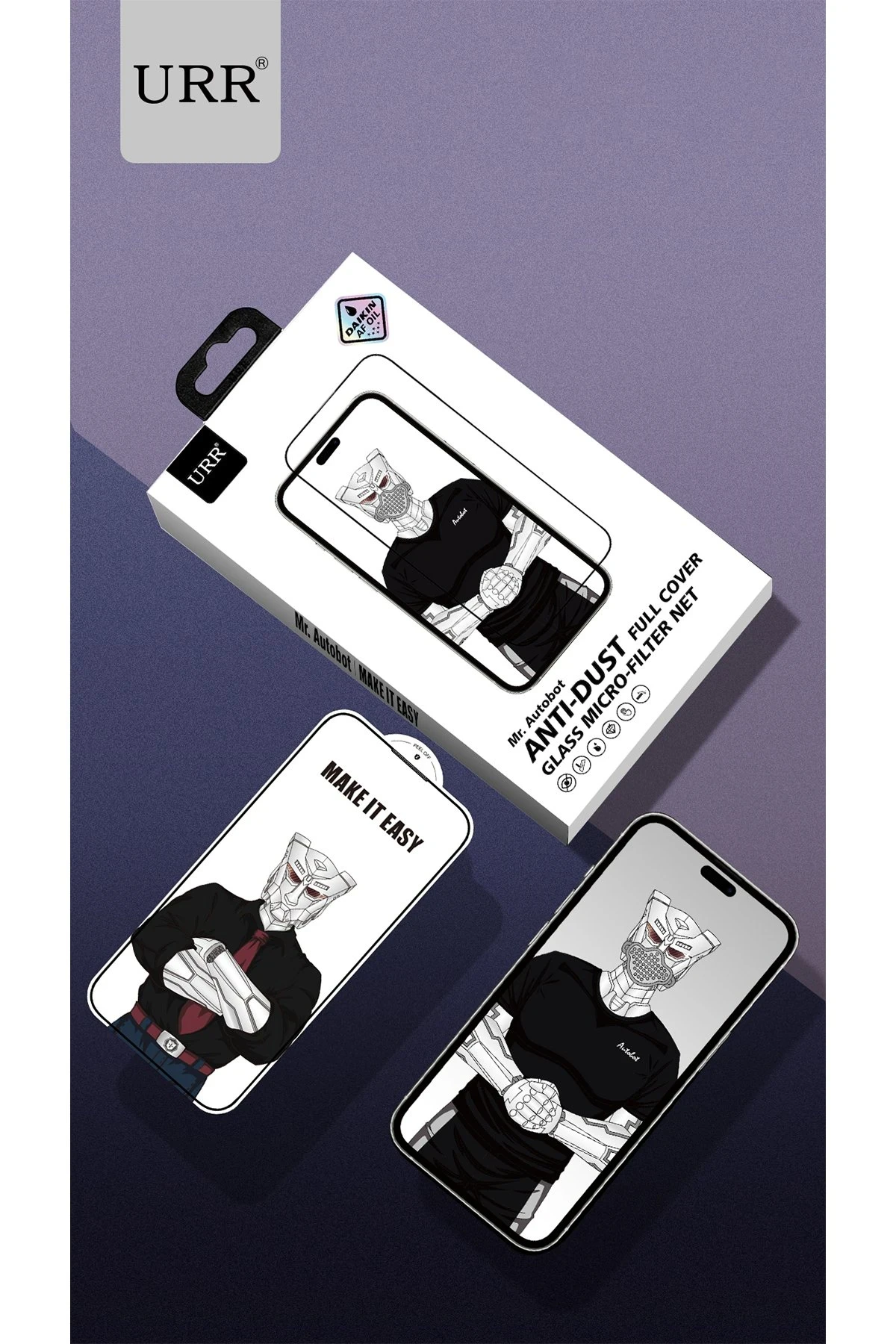 URR iPhone 14 Pro Lazer Antidust Cam Ekran Koruyucu