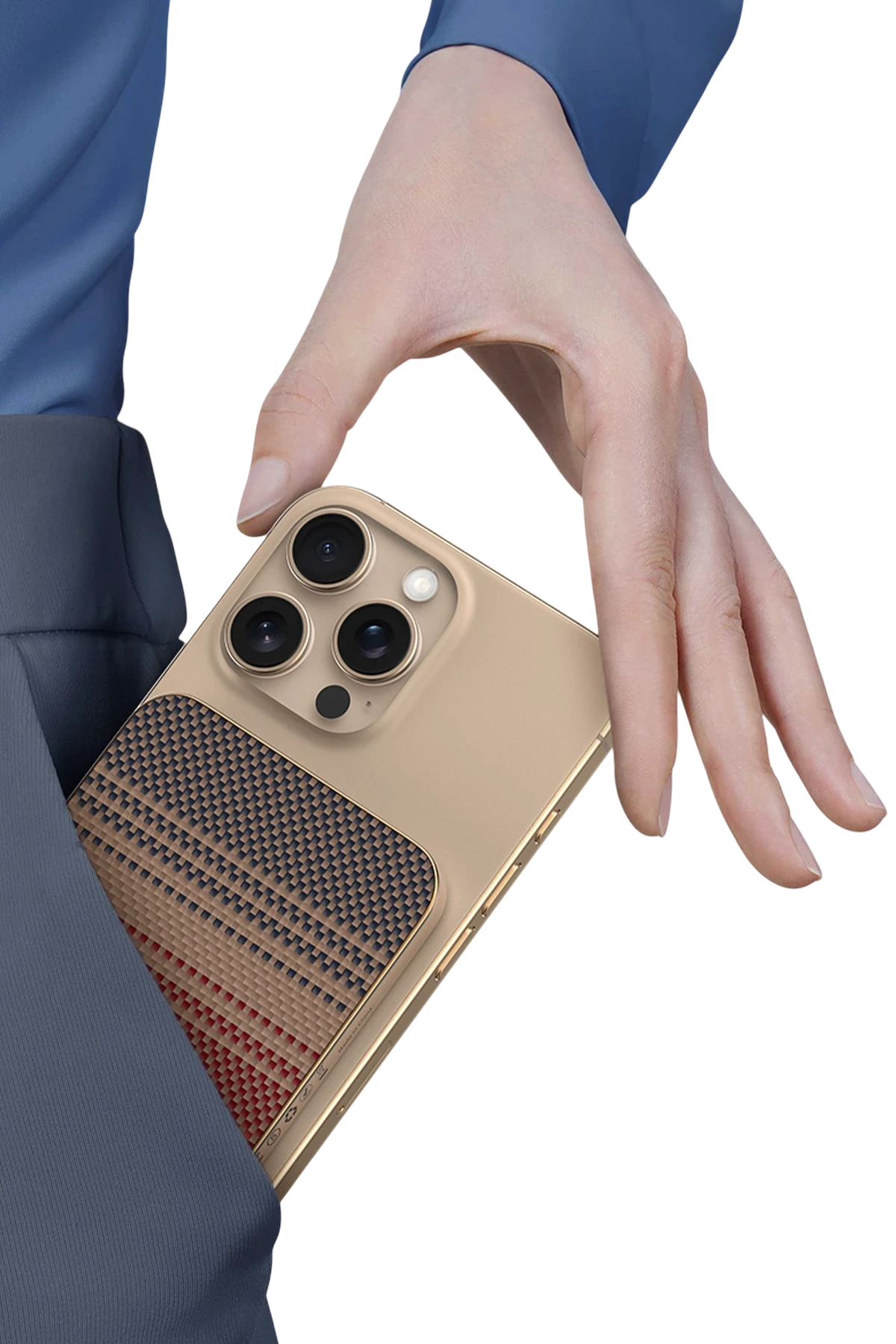 Keephone PB50 Brendy Kevlar 5.000 mAh 20W Type-C ve 15W Kablosuz Şarj Destekli Magsafe Powerbank