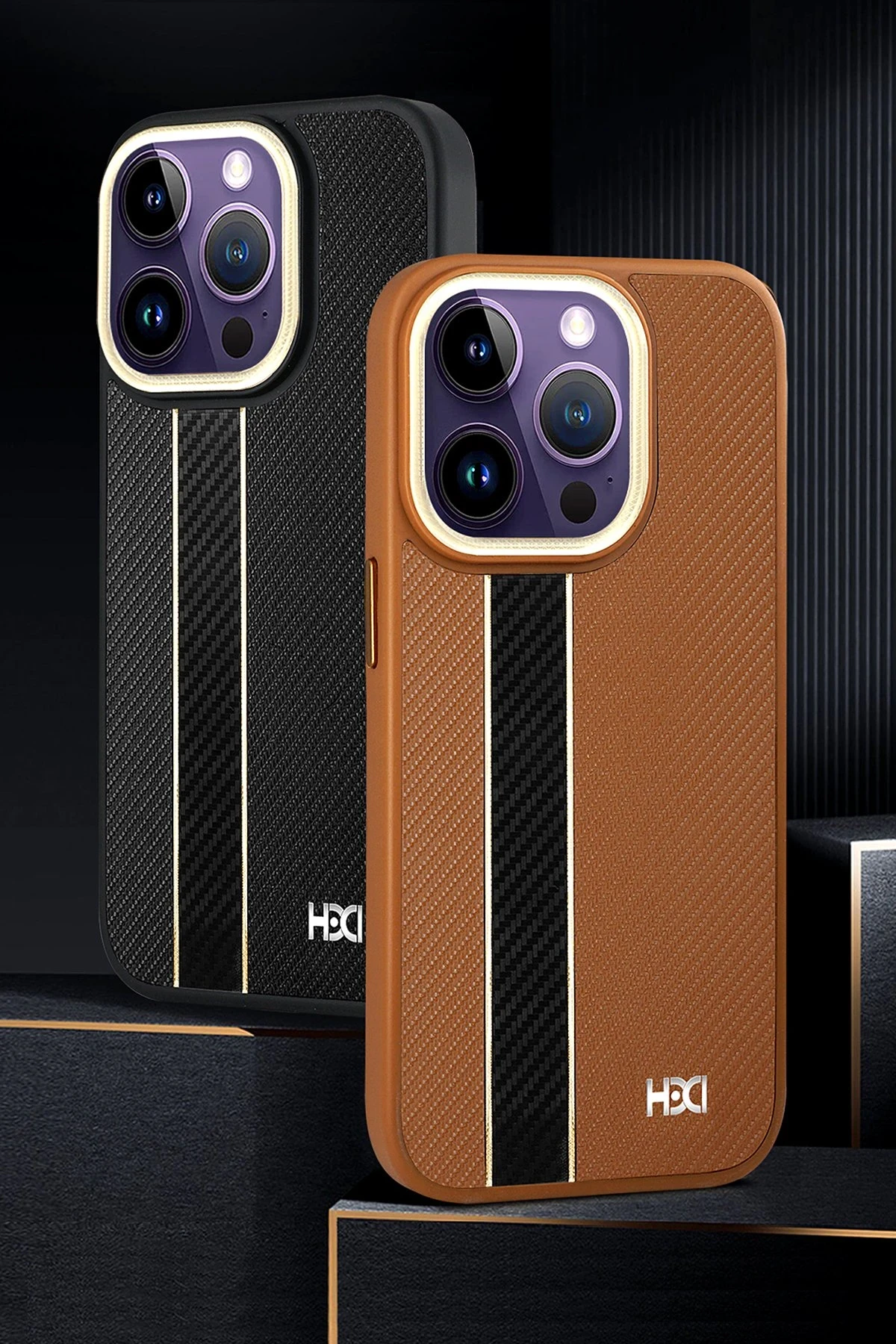 HDD iPhone 15 Pro Kılıf HBC-163 Times Kapak