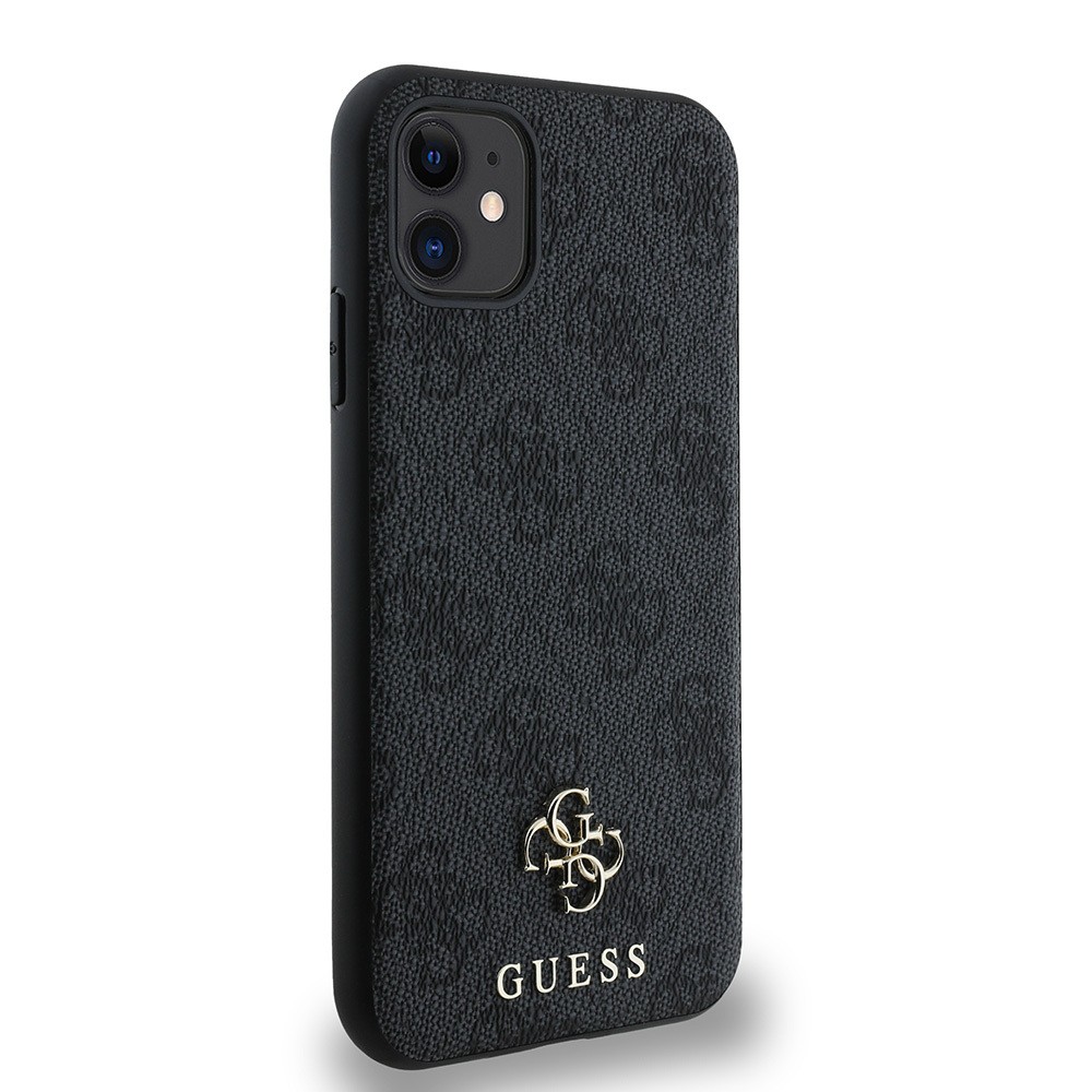 Apple iPhone 11 Kılıf Guess Orjinal Lisanslı M-safe Şarj Özellikli Small 4G Classic Kapak