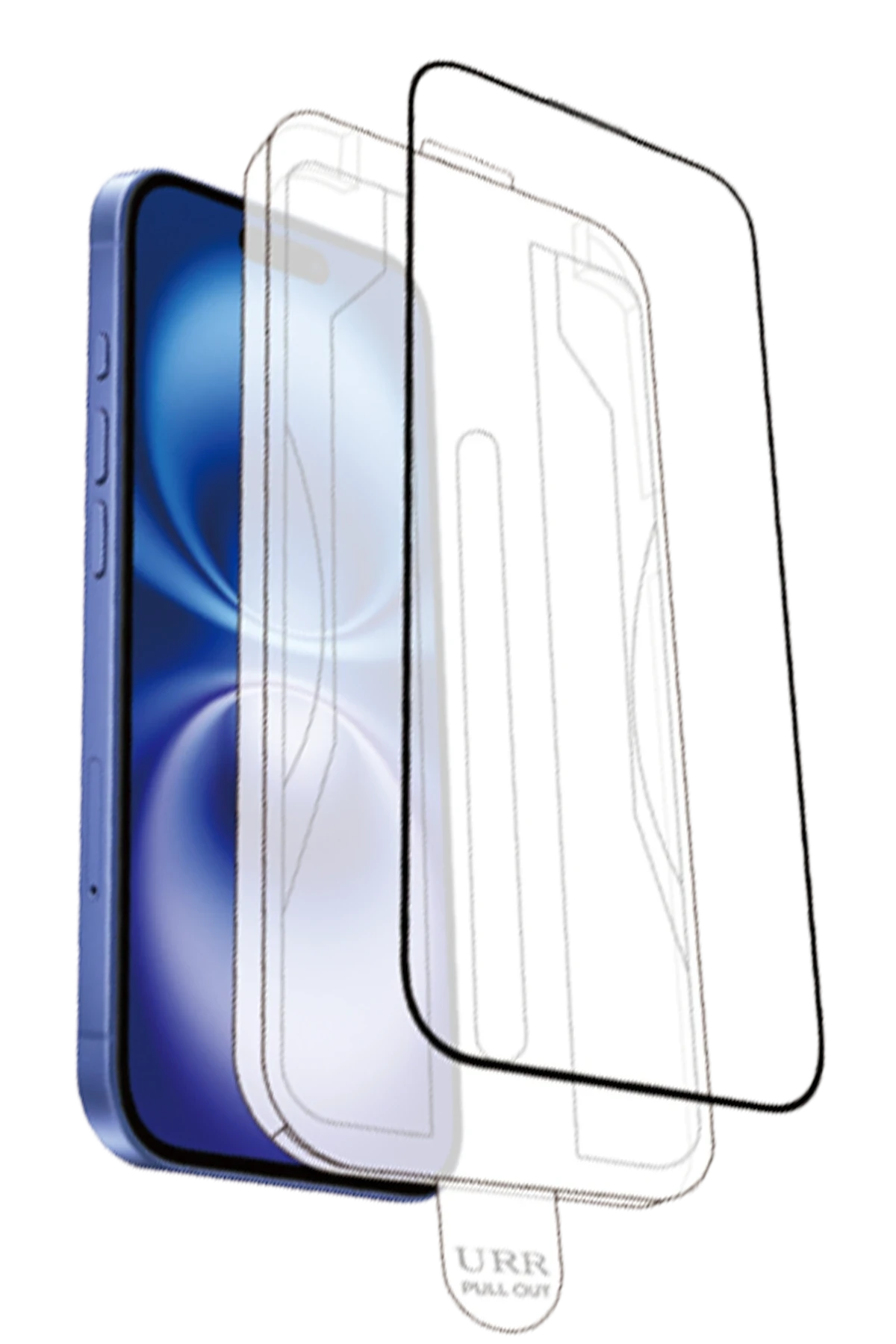 URR iPhone 16 AutoKit Antidust HD Cam Ekran Koruyucu