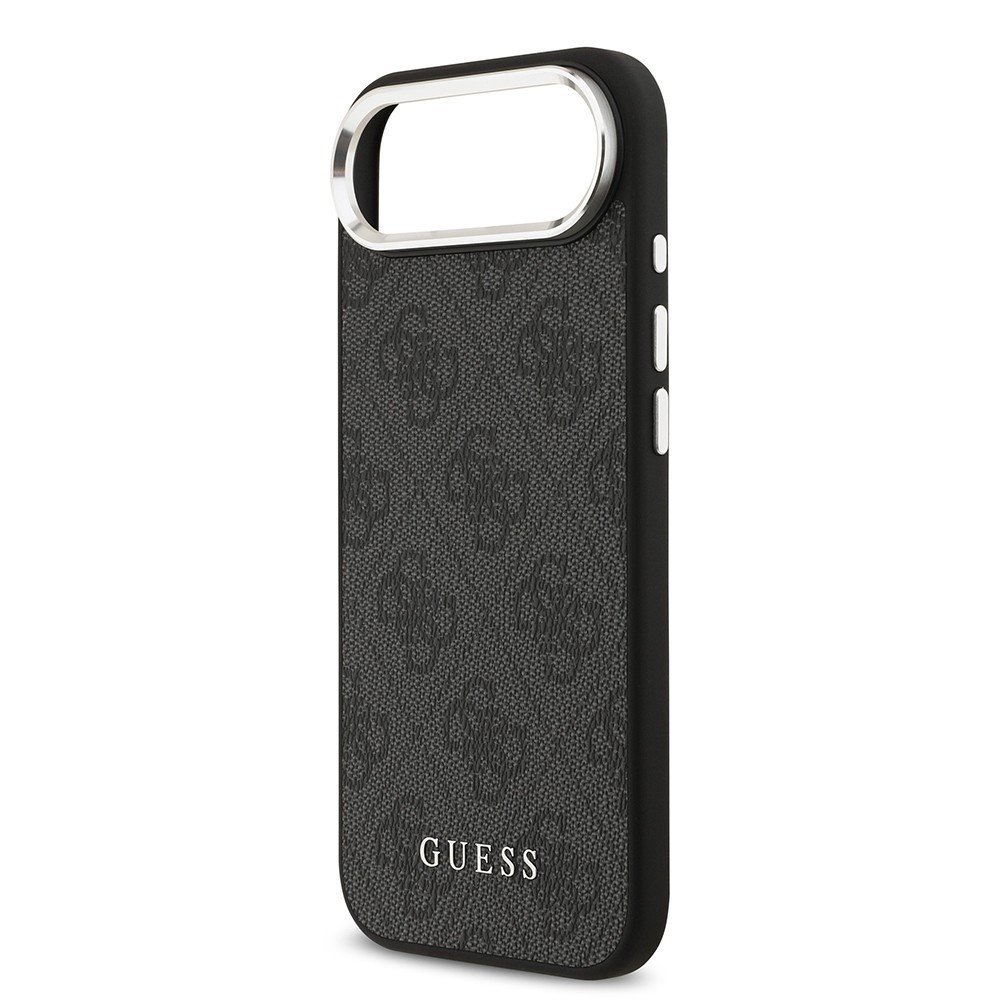 Apple iPhone 17 Air Kılıf Guess Orjinal Lisanslı M-safe Şarj Özellikli 4G Klasik Yazı Logolu Kapak