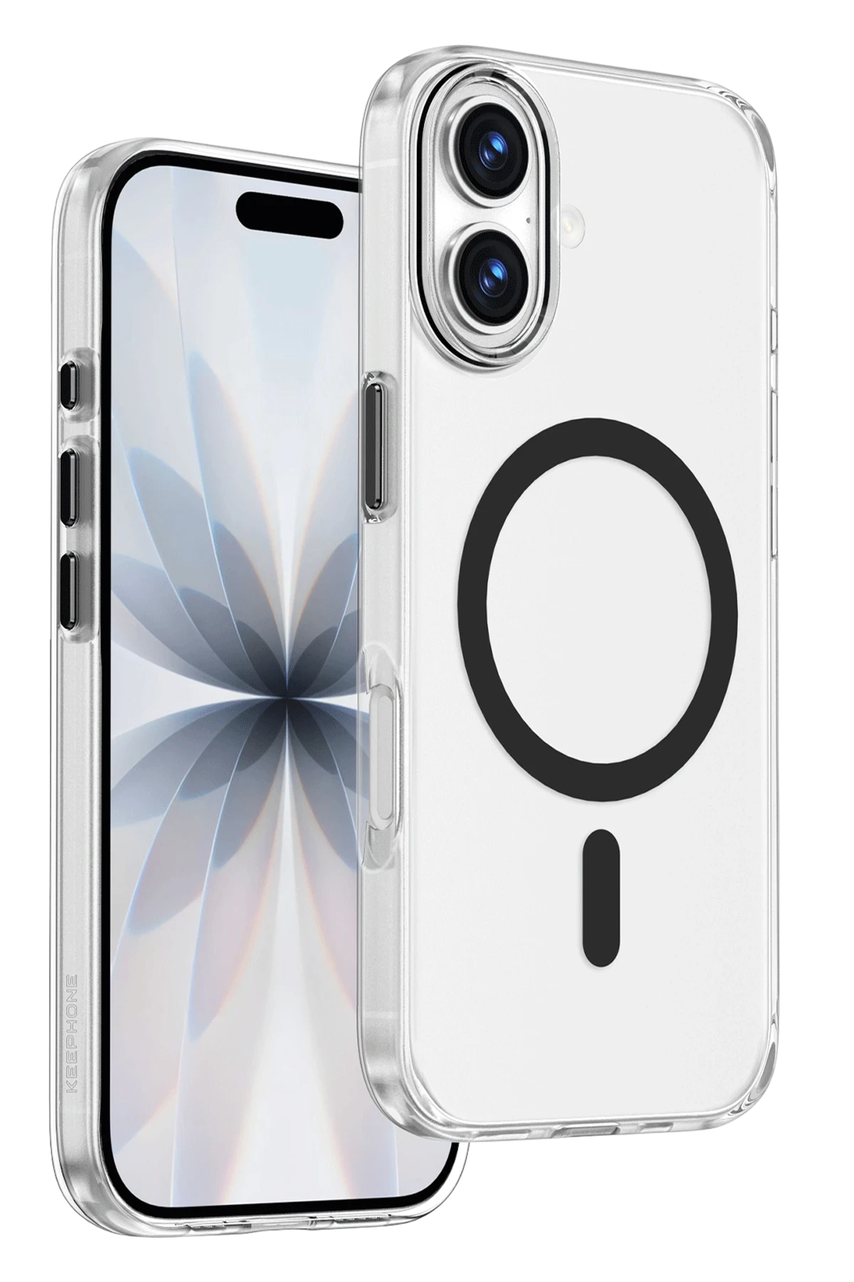 Keephone Apple iPhone 17 Aurora Şeffaf Magsafe Kılıf