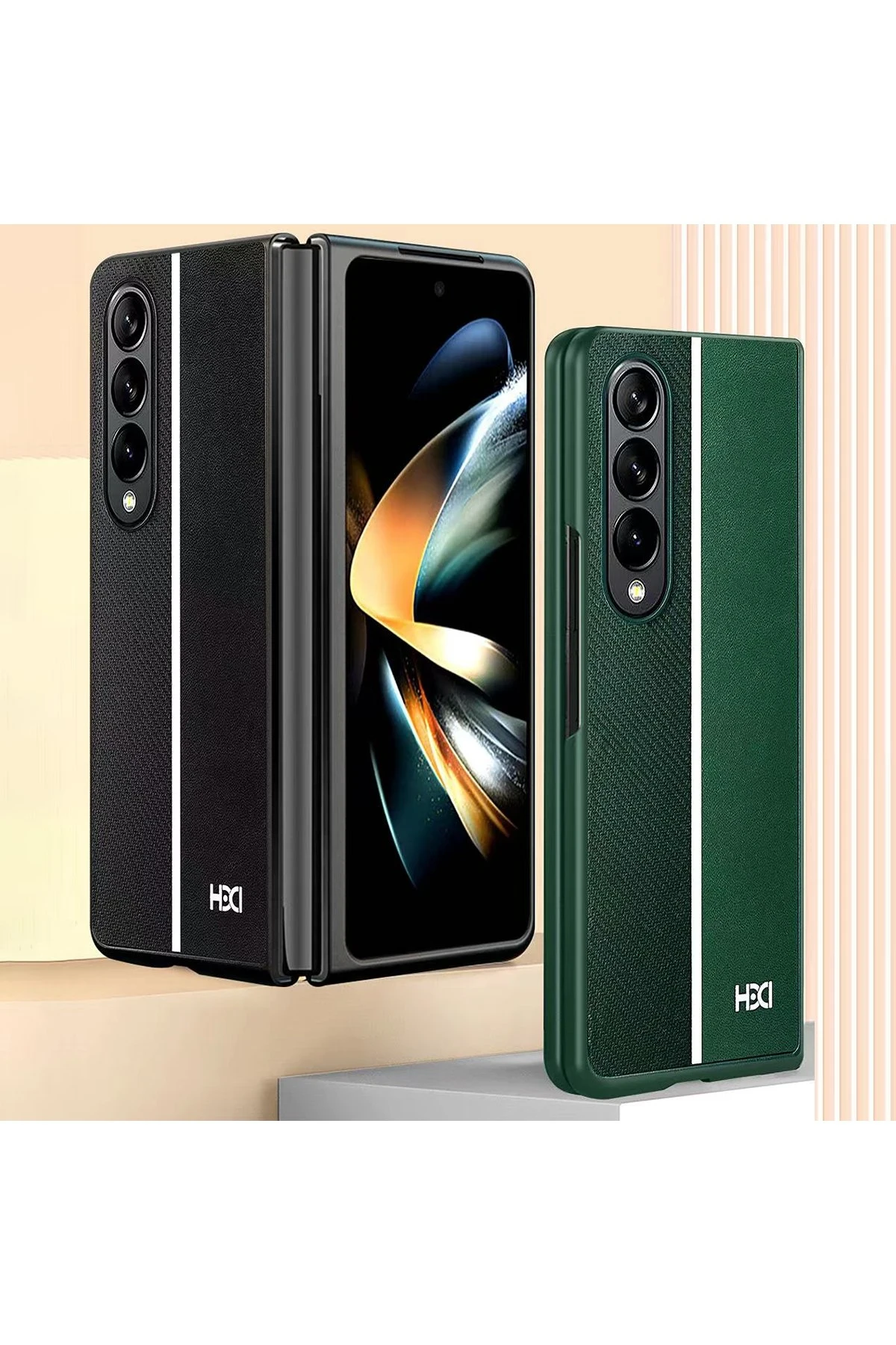 HDD Samsung Galaxy Z Fold 4 Kılıf HBC-155 Lizbon Kapak