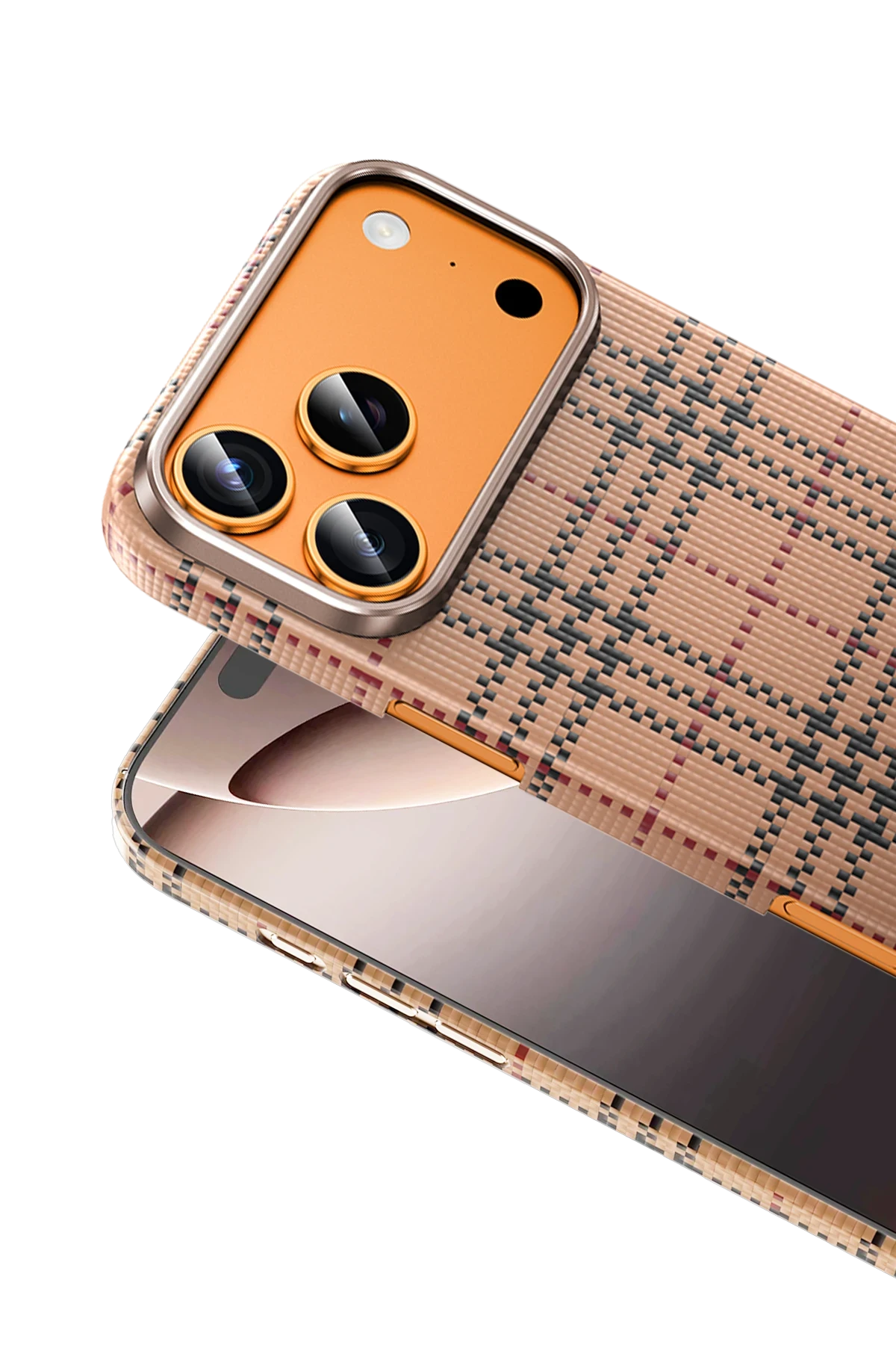 Keephone iPhone 17 Pro Max Scots Kevlar Magsafe Kılıf